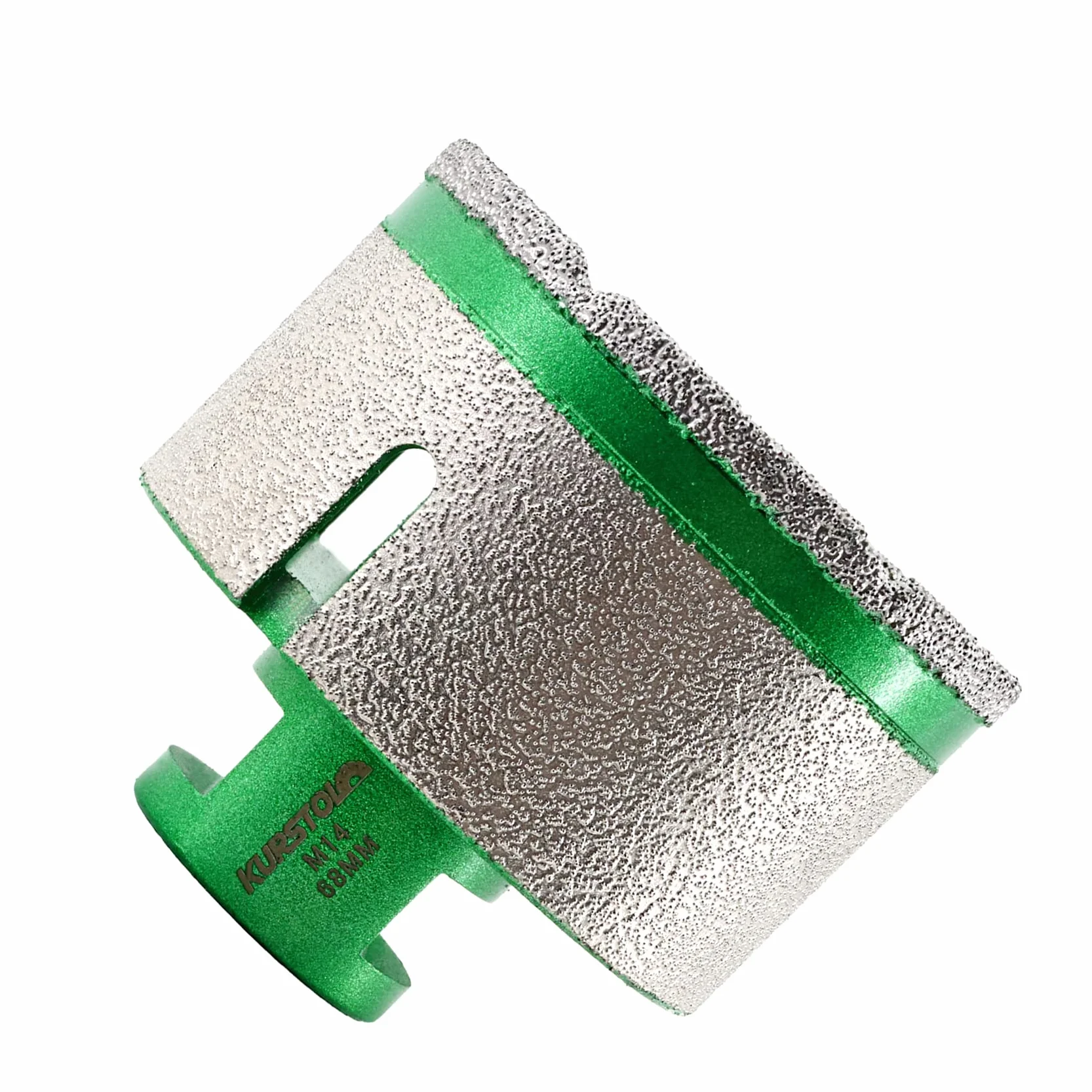 Diamentowa koronka wiertnicza – diamentowa frezarka palcowa 68 mm wiertło diamentowe wiertło diamentowe otwornice do porcelany, płytek, granitu, marmuru, wiercenia na sucho