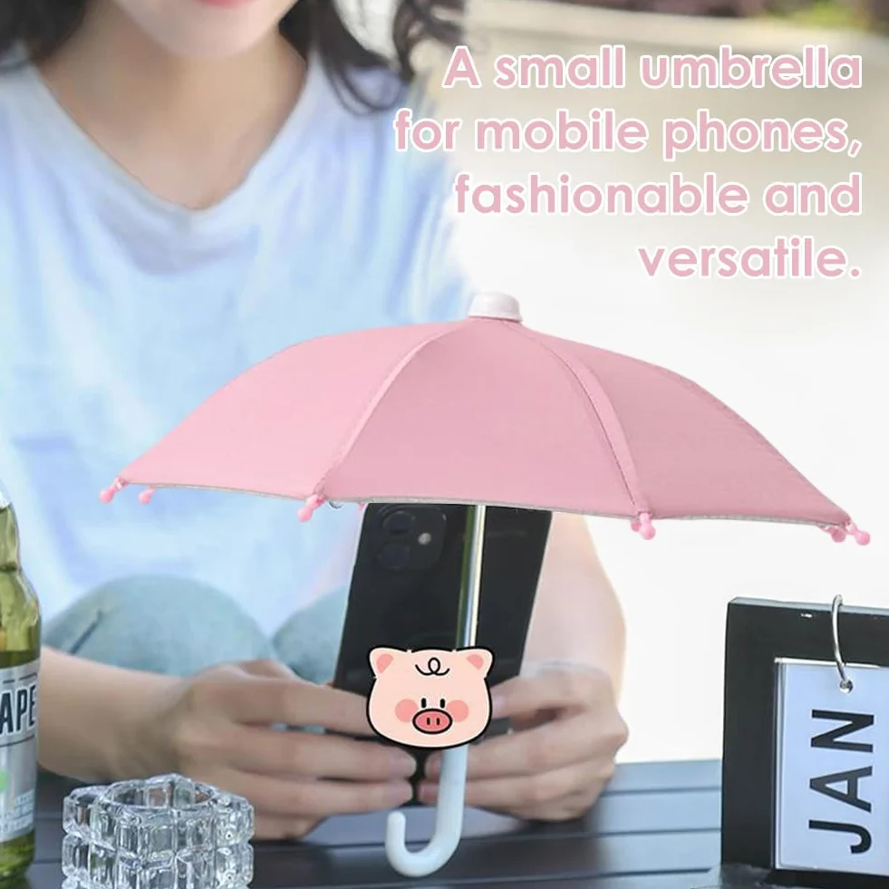 Parasol na telefon komórkowy z przyssawką regulowany ochrona przed słońcem