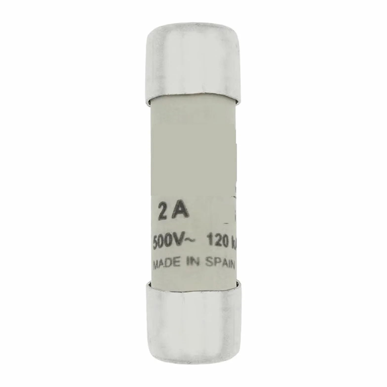 Bezpiecznik C10G2, cylindryczny bezpiecznik niskiego napięcia, przełącznik | zabezpieczenie obwodu, 2 A, 500 V