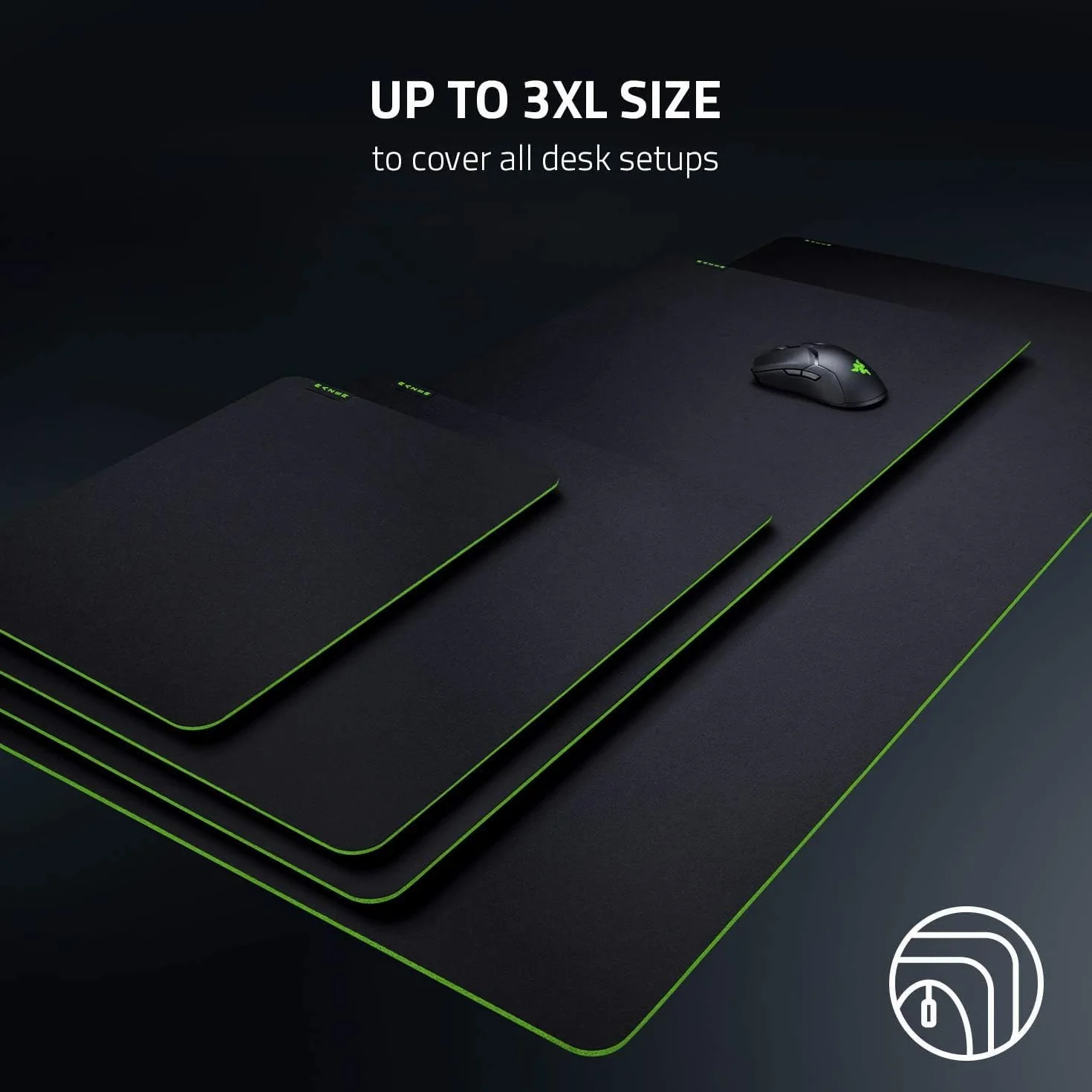 Razer Gigantus V2 Duża Podkładka Pod Mysz Do Gier 45x40x0.3 cm Czarna