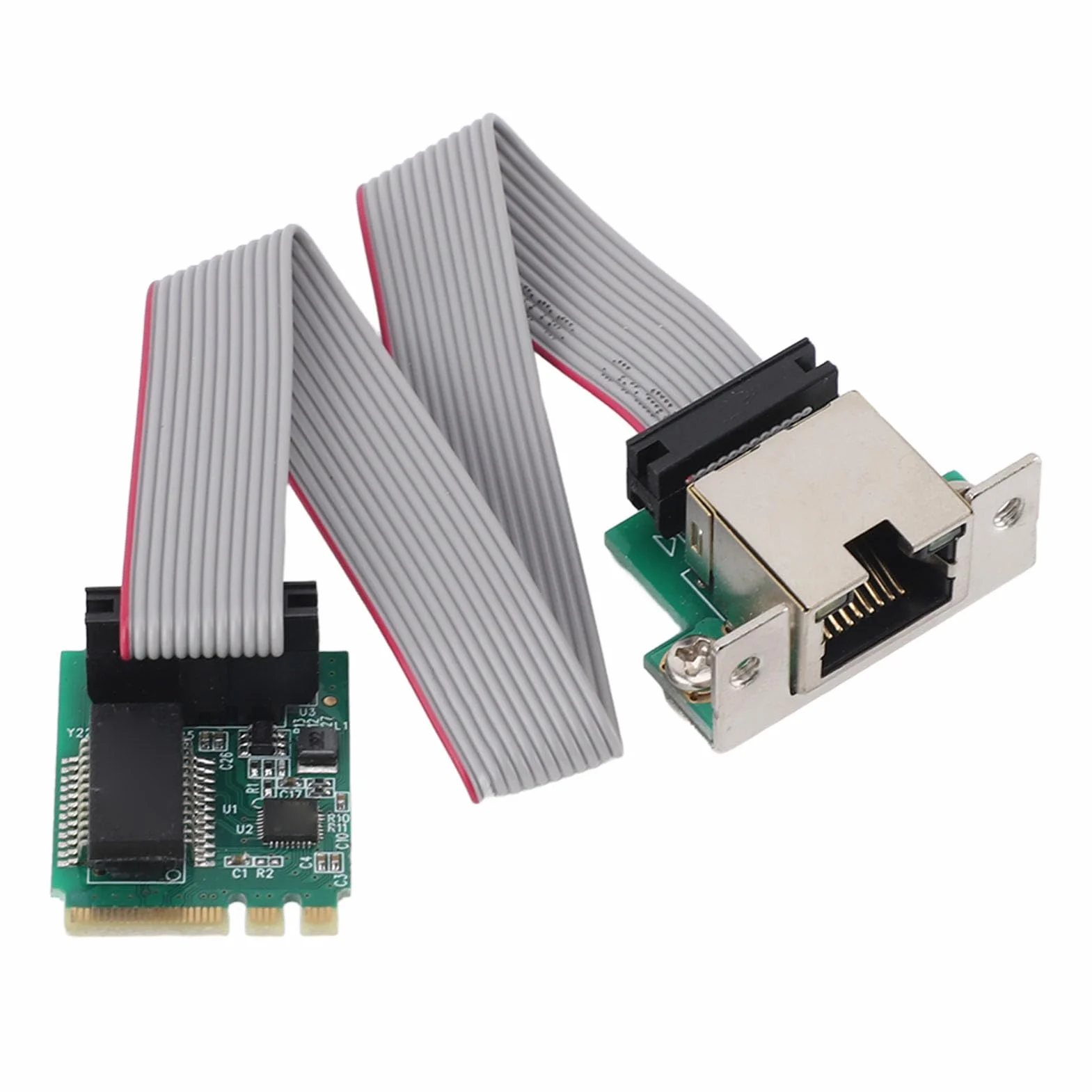 Karta Ethernet M.2 2.5G RTL8125B Karta Sieci Sterowania Przemysłowego Przemysłowa Karta Sieciowa PCIExpress RJ45 M.2 A E do Karty Gigabit Ethernet RTL8111H