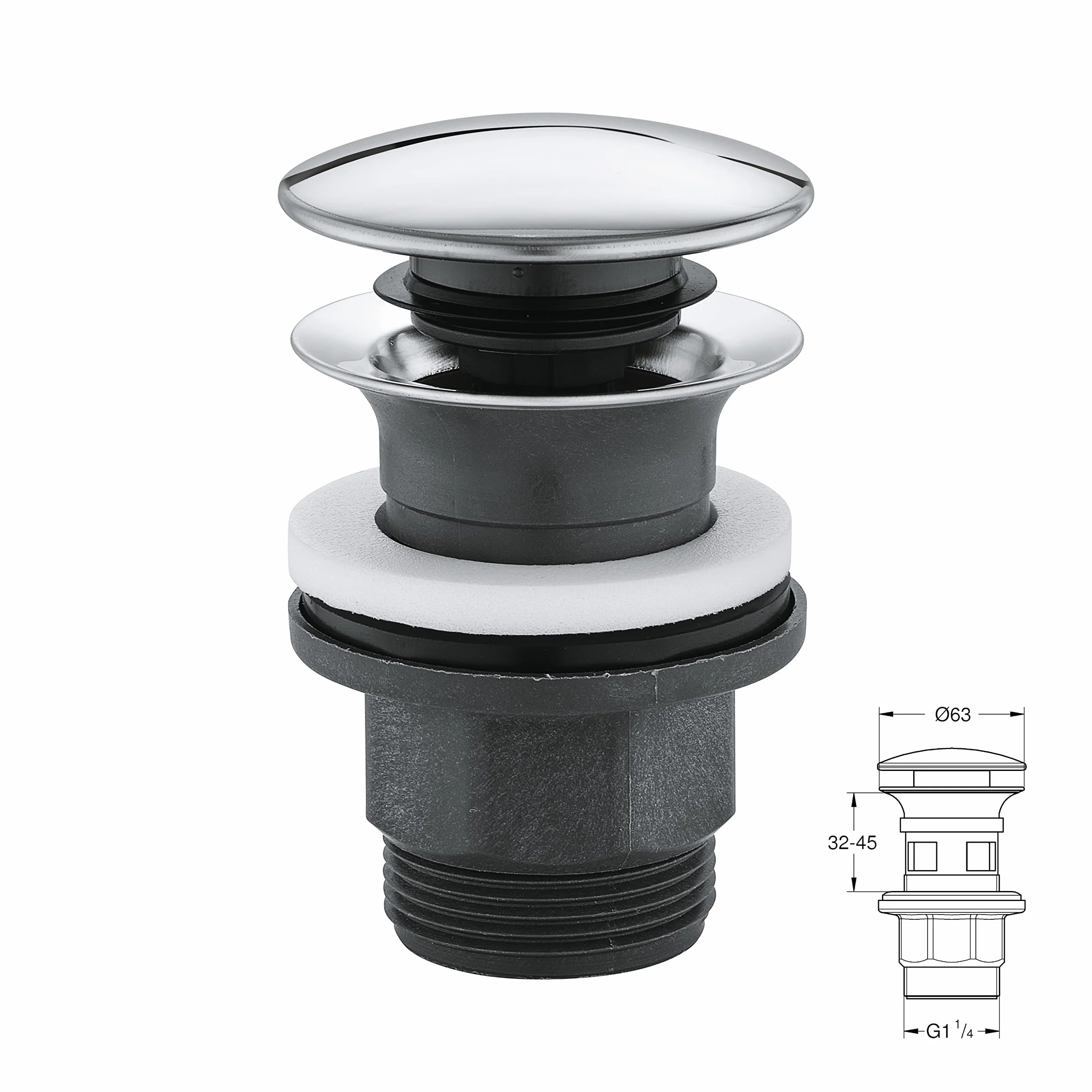 Grohe Start Bateria Srebrny S 198 mm