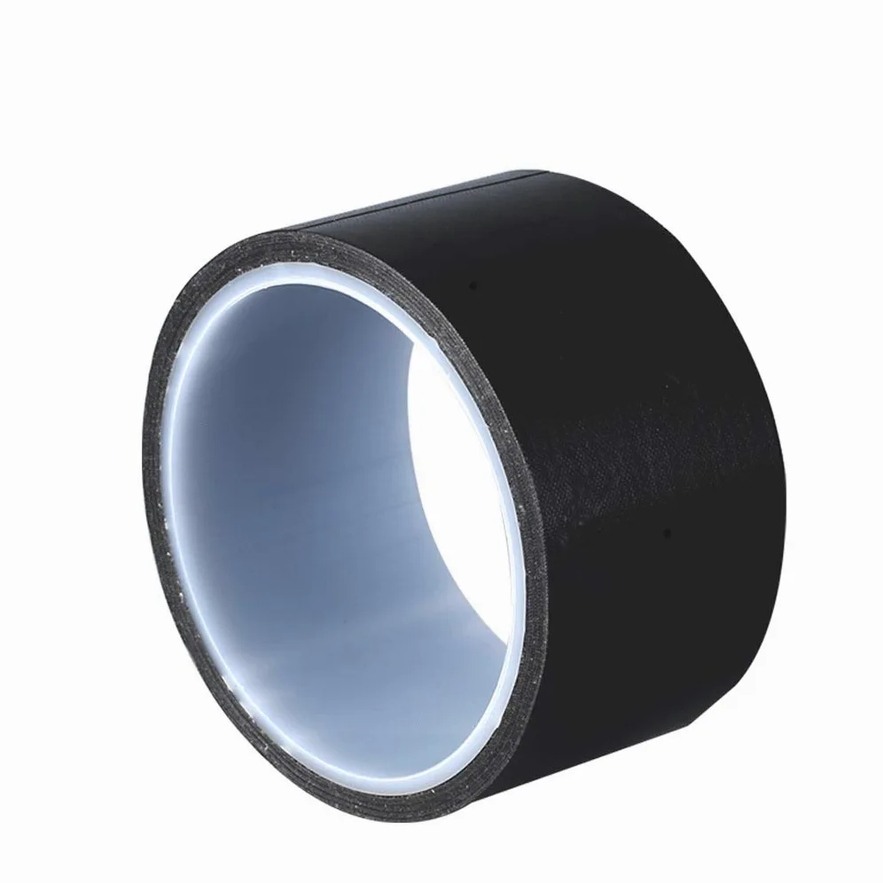 Czarna taśma klejąca, folia PTFE do zgrzewania próżniowego, izolacja antykorozyjna (szerokość 0,13,19 mm, długość 10 m)