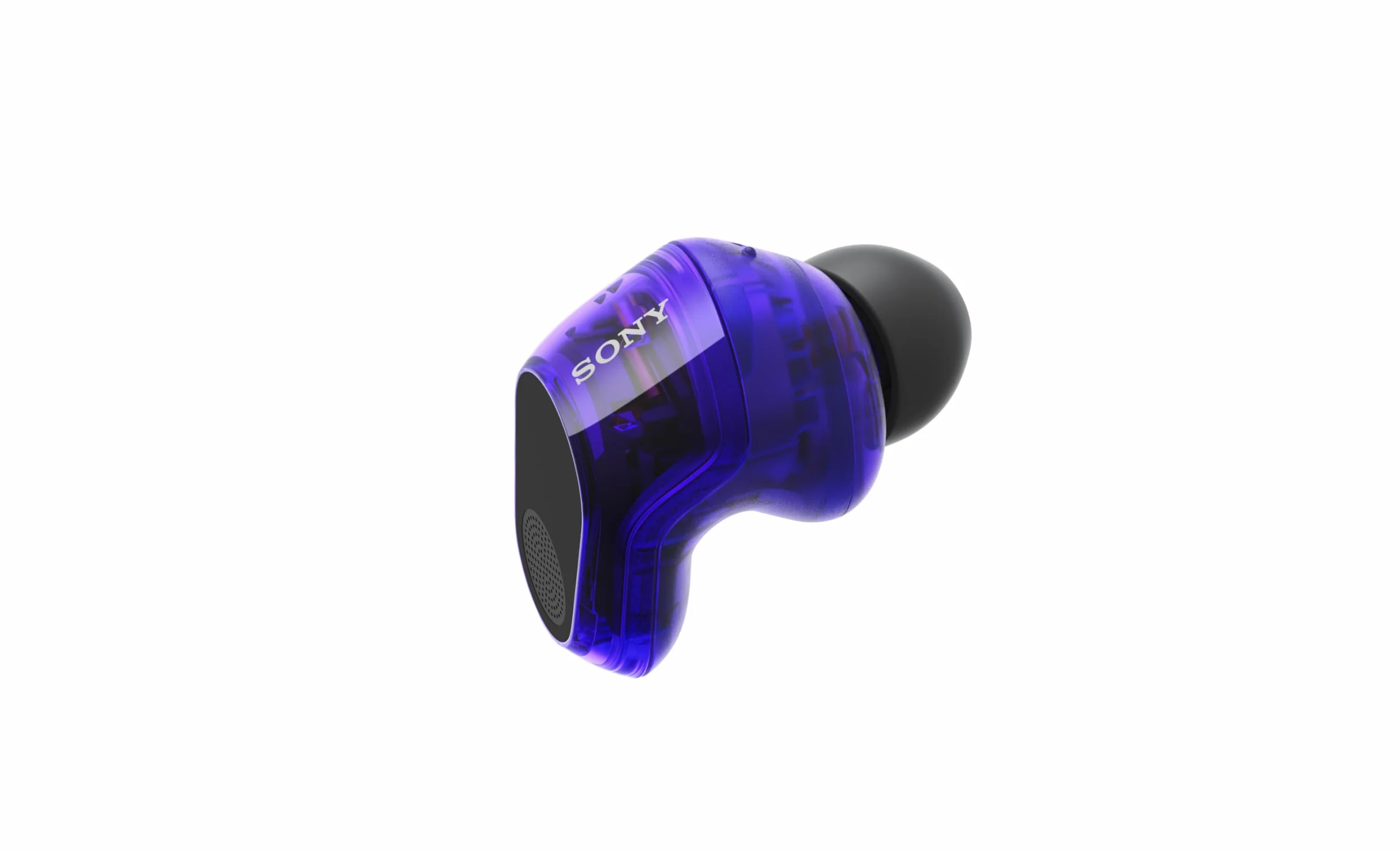 Sony INZONE Buds – prawdziwie bezprzewodowe słuchawki gamingowe, 360 Spatial Sound, ANC, do 24 h, Glass Purple
