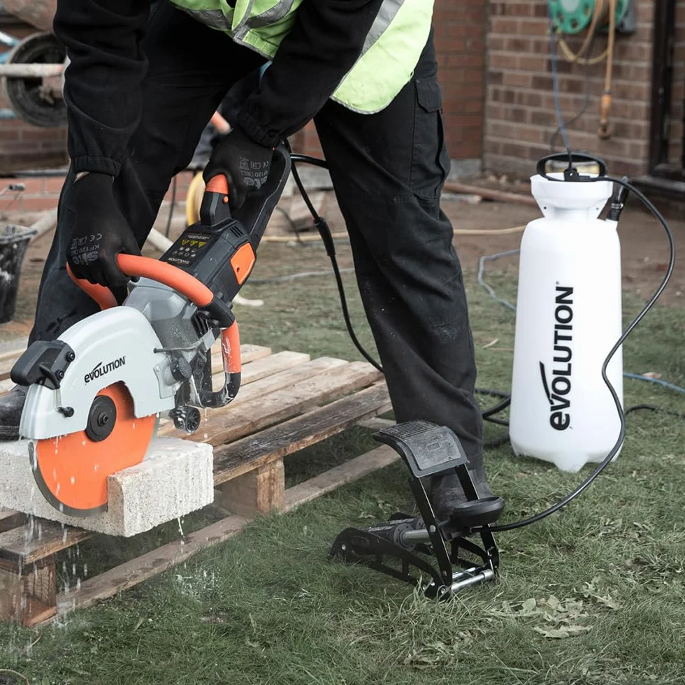 Evolution Power Tools 012-0011 nóż tarczowy pompka nożna butelka na wodę