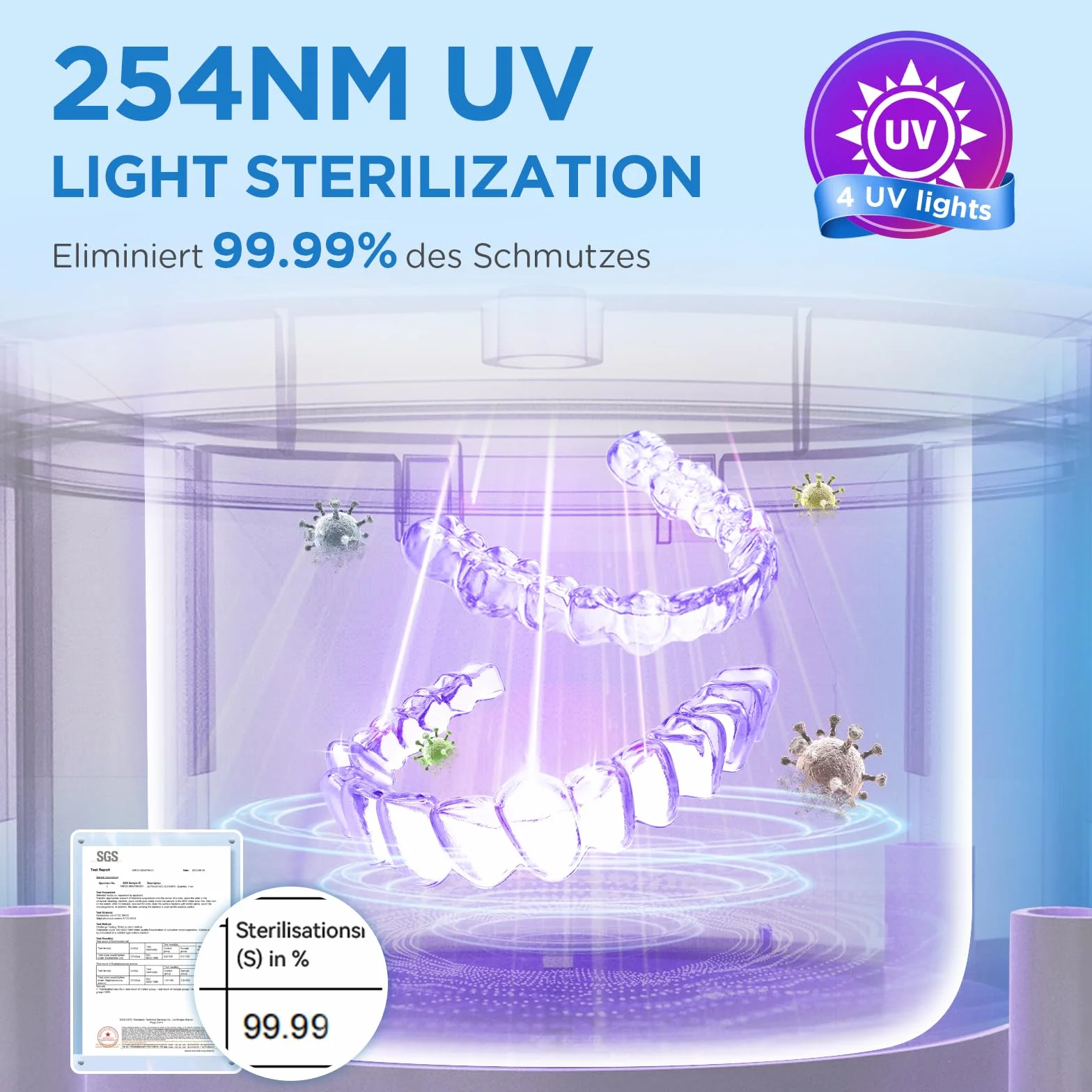 Ultrasoniczne urządzenie do czyszczenia protez, 45000 Hz, 200 ml, ultradźwiękowe urządzenie do czyszczenia protez, protez, protez, biżuterii z cyfrowym timerem (czarne)