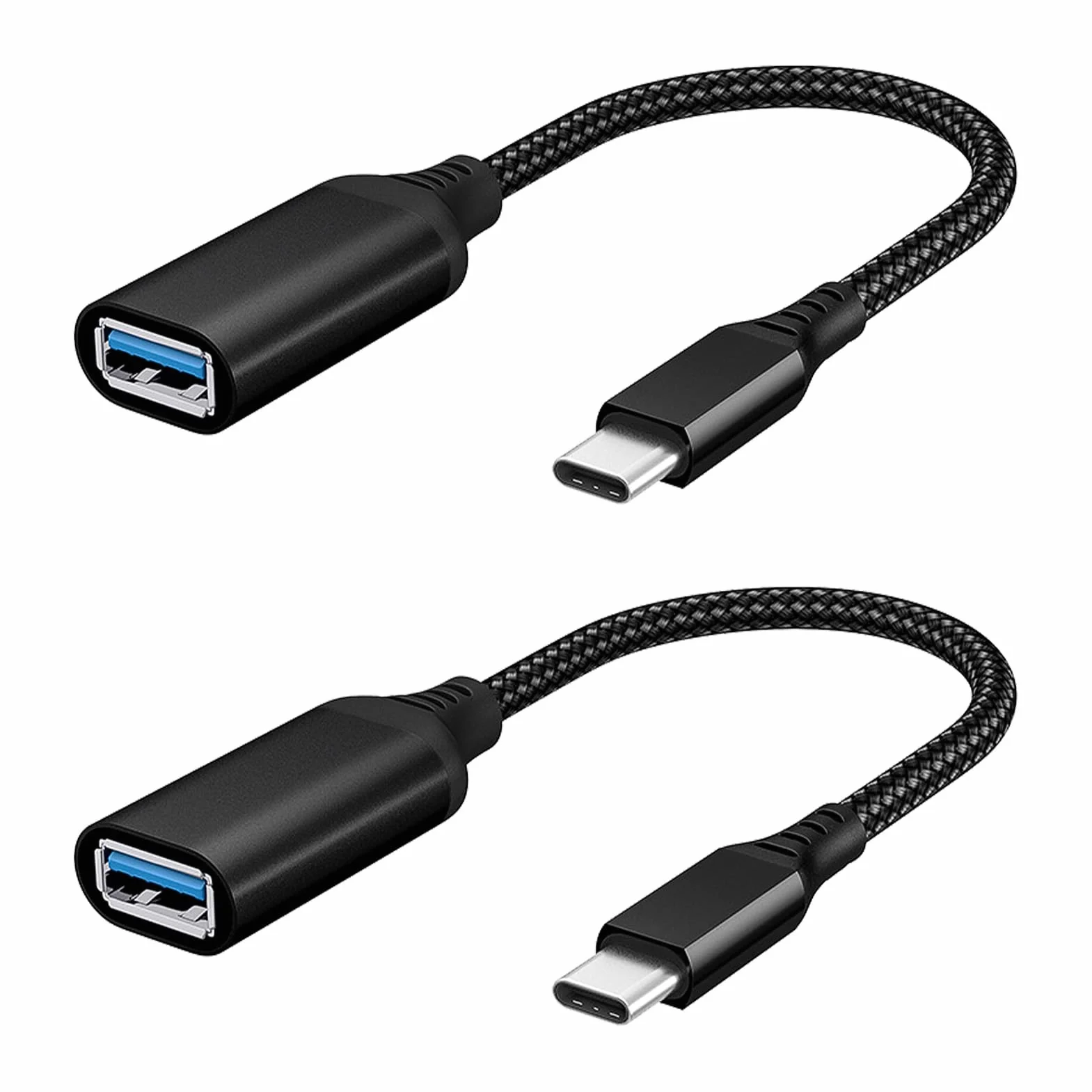 Adapter USB C na USB OTG, typ C na USB 3.0, 20 cm, kompatybilny z MacBook, iPad, Samsung Galaxy