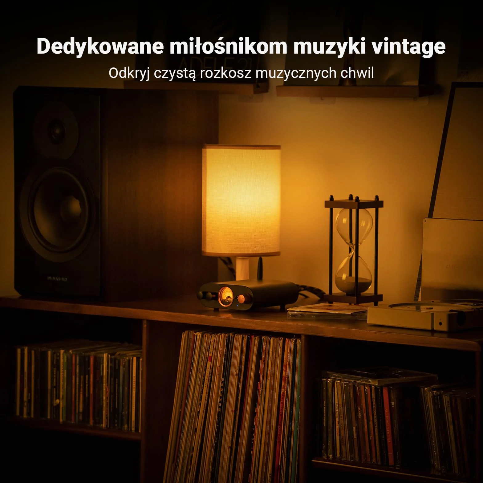 Fosi Audio MC101 Bluetooth Wzmacniacz Stereo HiFi 2 Kanałowy Mini Wzmacniacz Domowe Audio Odbiornik z Regulacją Tonów Niskich i Wysokich
