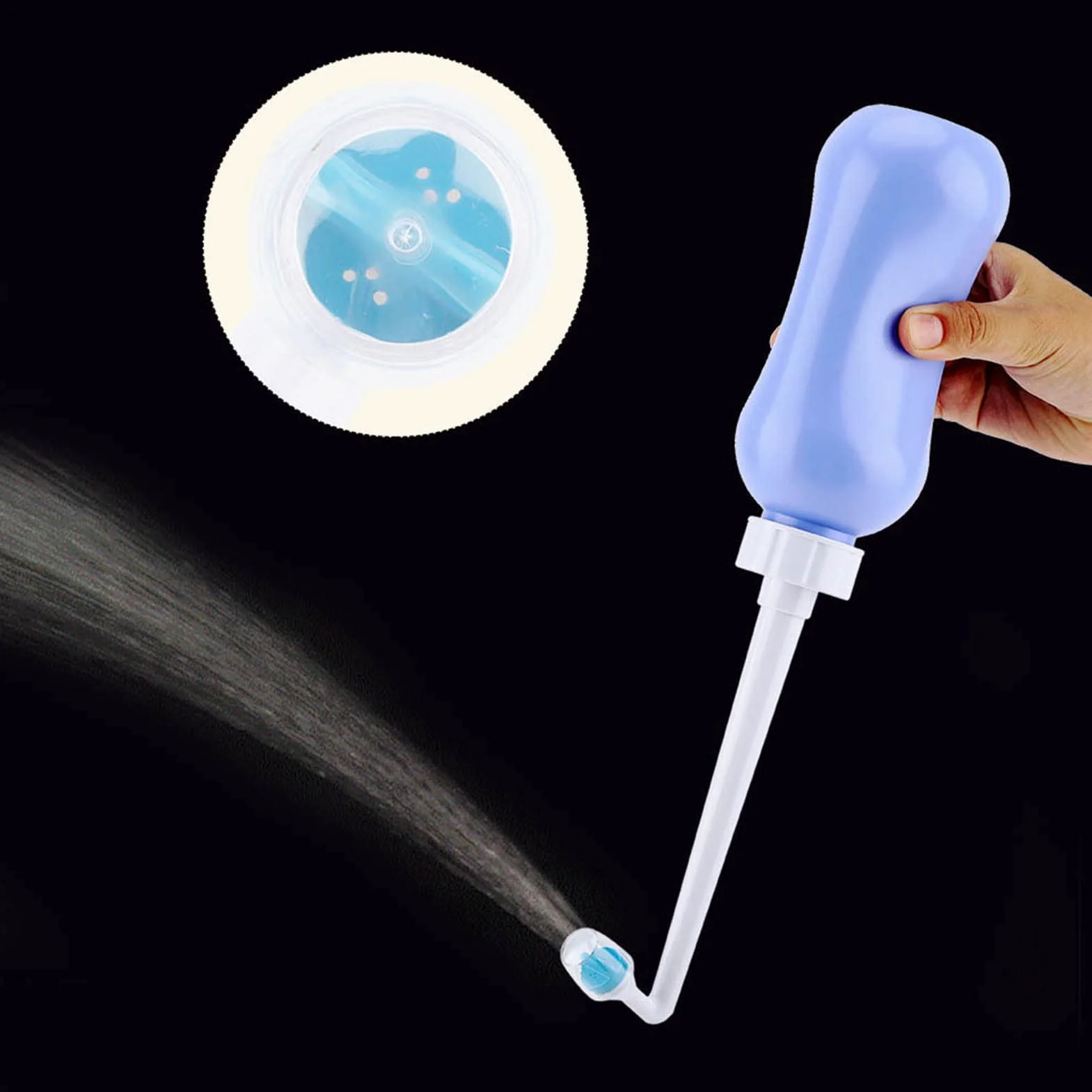 450ml Przenośny Bidet Osobisty Bidet do Toalety Podręczny Bidet Mini Mobilny Elektryczny Opryskiwacz Bidetowy do Higieny Osobistej i Opieki Poporodowej