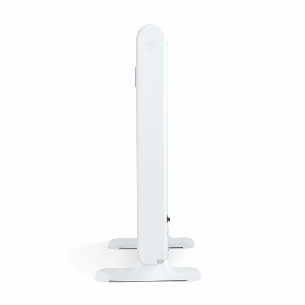 Orbegozo RRW 1500 - Bezprzewodowy emiter niskiego zużycia energii Wi-Fi, 1500 W, cyfrowy wyświetlacz LCD, programowalny, bezprzewodowe połączenie przez Orbegozo APP, 72.1 x 59 x 7.5 cm, Kolor Biały