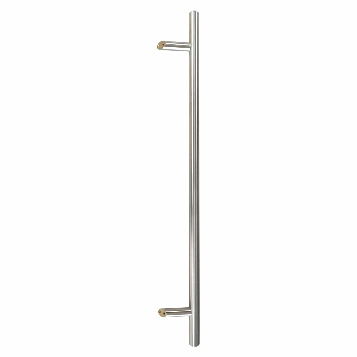 PINOX Pochwyt do drzwi jednostronny, okrągły, mocowanie 45° - 32x1000 mm satyna