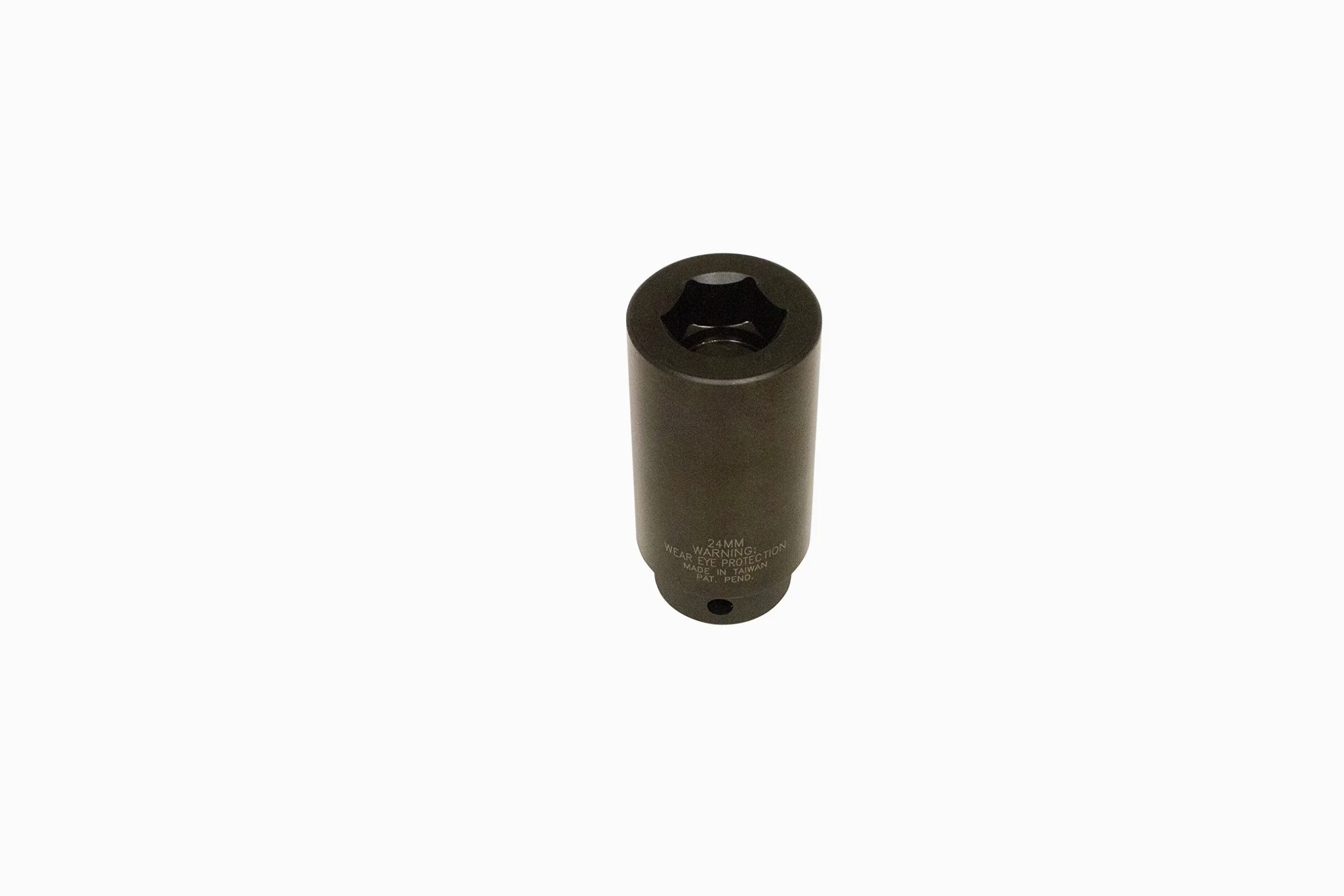 Lisle 77070 24mm Heavy Impact Socket, Black