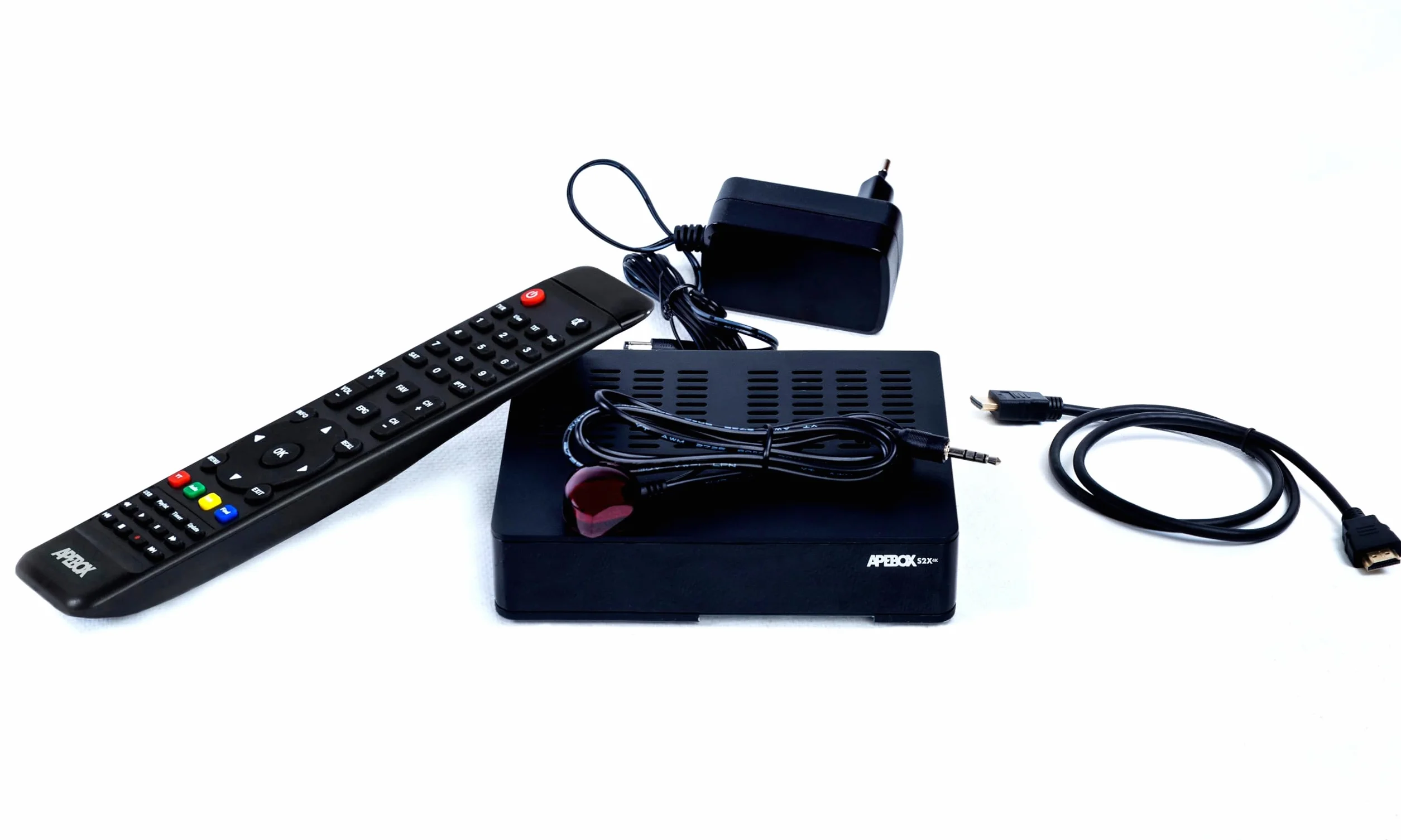 APEBOX S2X 4K DVB-S2X UHD odbiornik satelitarny FTA Multistream 4K H265 USB 2.0 Ethernet YouTube