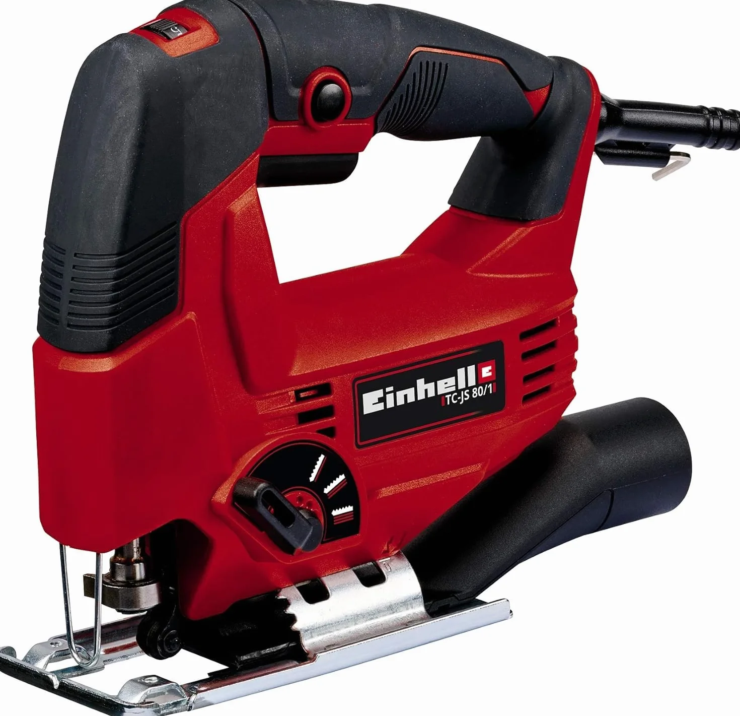 Einhell Electronica TC JS 80/1 wyrzynarka, moc 550 W, kolor czerwony