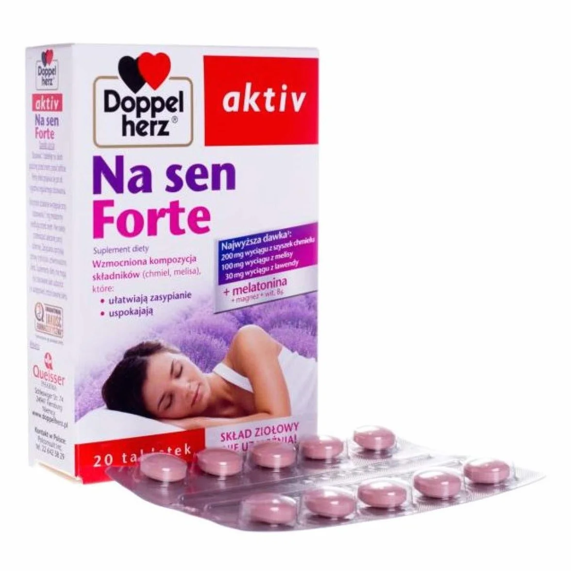 Doppelherz aktiv Na sen Forte - 20 tabletek
