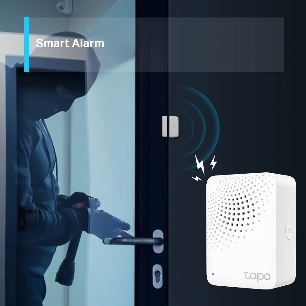 Tp-Link Tapo H100 Smarthub z Dzwonkiem, Biały, 6 x 5 x 7 cm