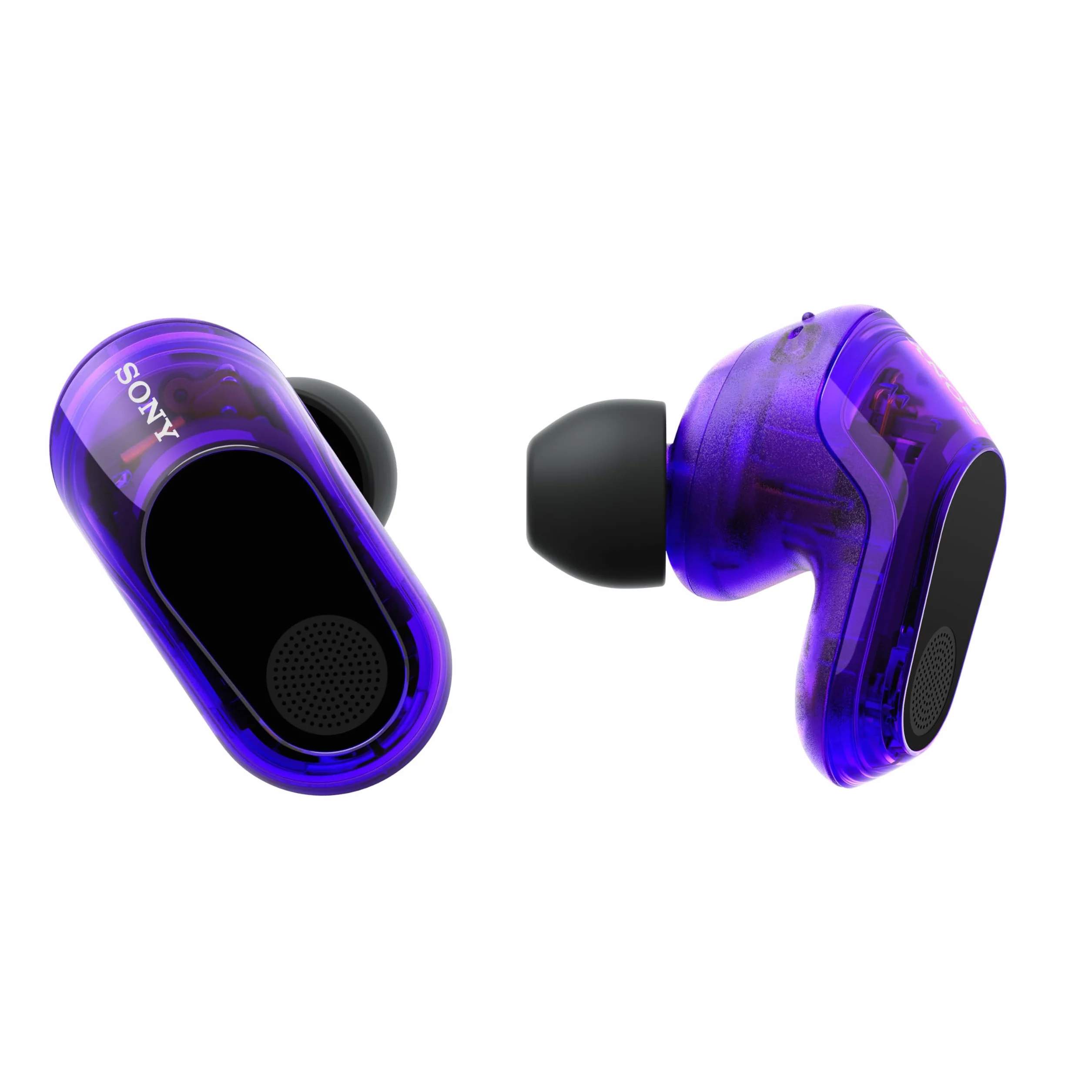 Sony INZONE Buds – prawdziwie bezprzewodowe słuchawki gamingowe, 360 Spatial Sound, ANC, do 24 h, Glass Purple