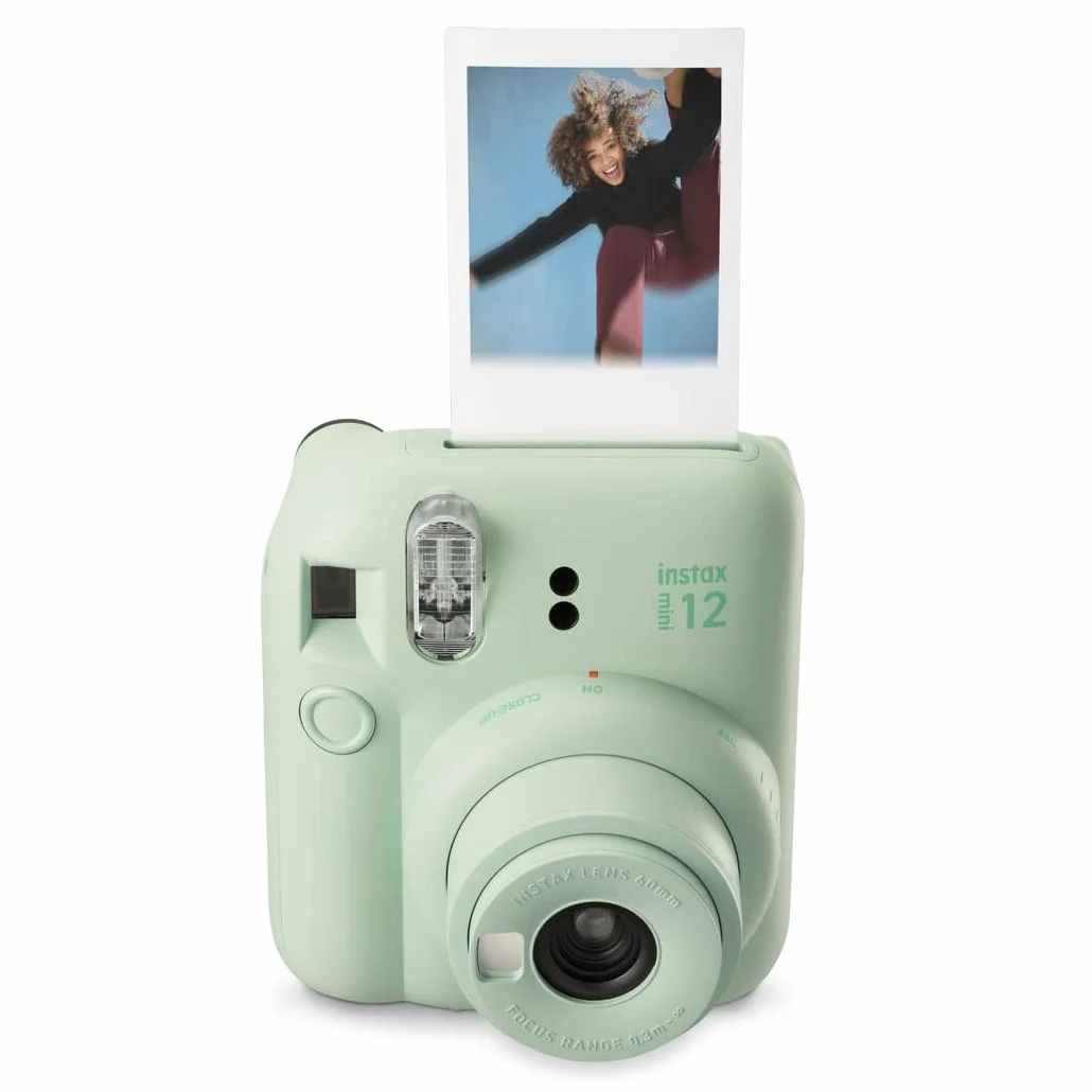 Fujifilm Instax Mini 12 Aparat natychmiastowy miętowa zieleń z 20 Shot Film Pack