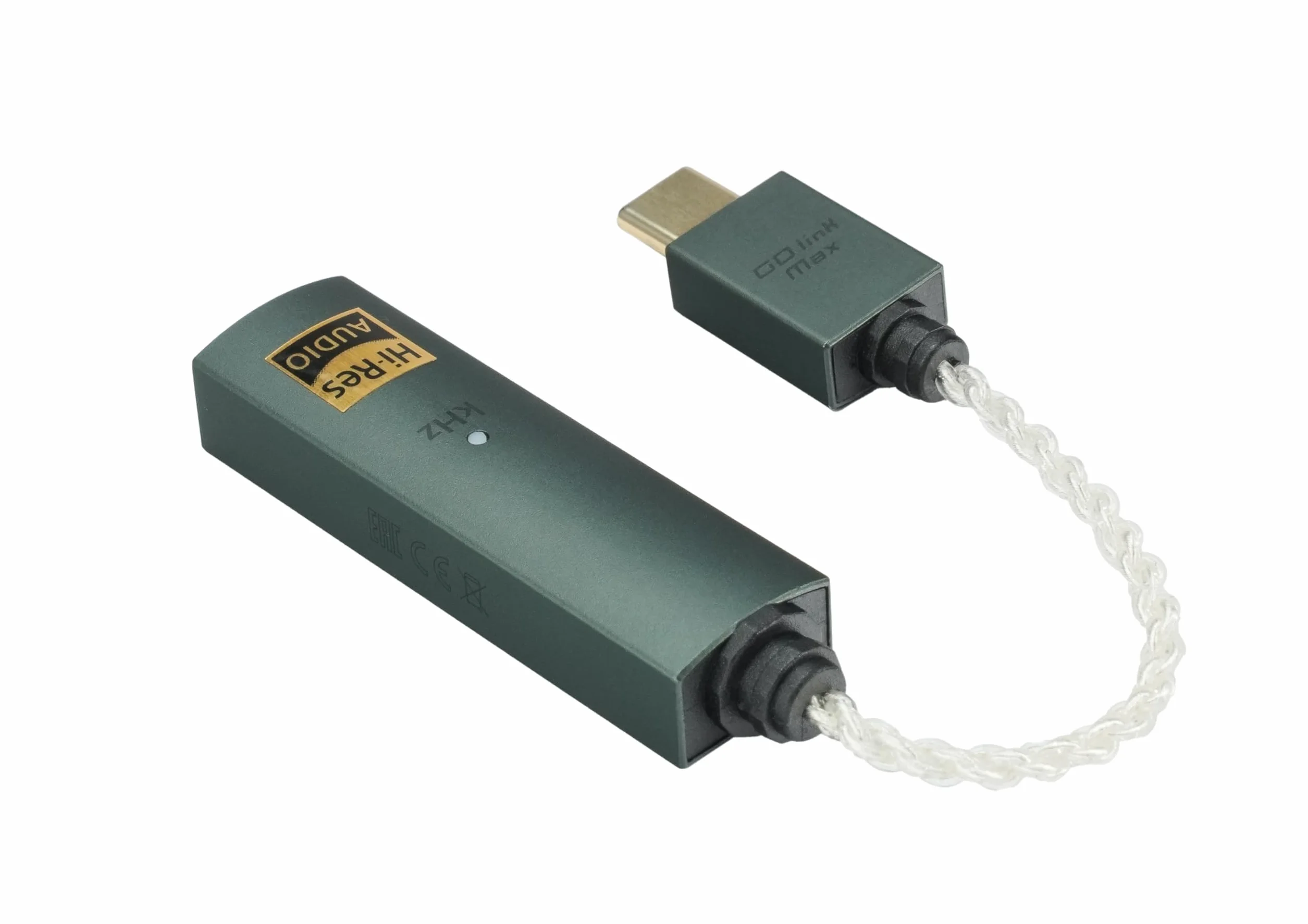 iFi audio Go Link Max przenośny wzmacniacz słuchawek DAC Dongle USB-C 3,5/4,4 mm Hi-Res Audio PCM 384 kHz DSD256