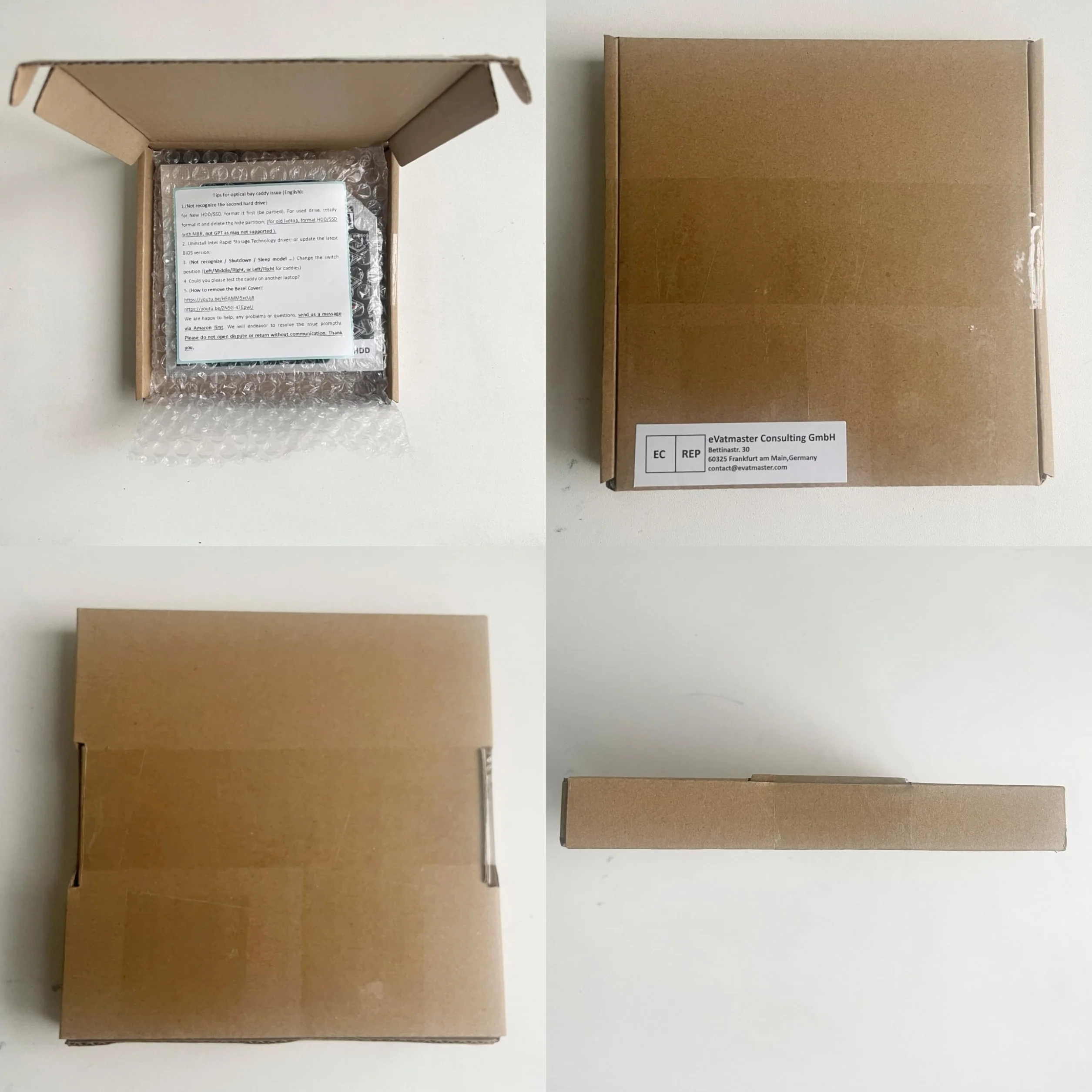 Adapter Caddy HDD SSD do Lenovo Thinkpad T420 T430 T510 T520 T530 W510 W520 W530 R400 R500 W700 W701ds