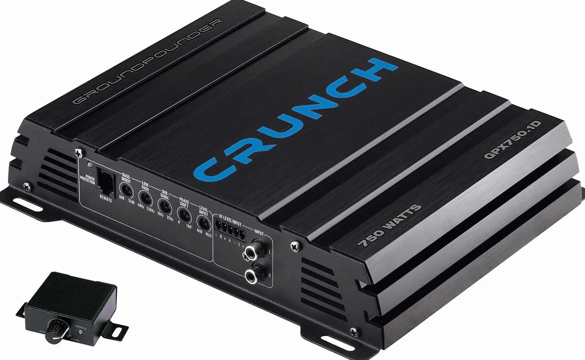 Crunch GPX750.1D 1-kanałowy wzmacniacz samochodowy 750 W