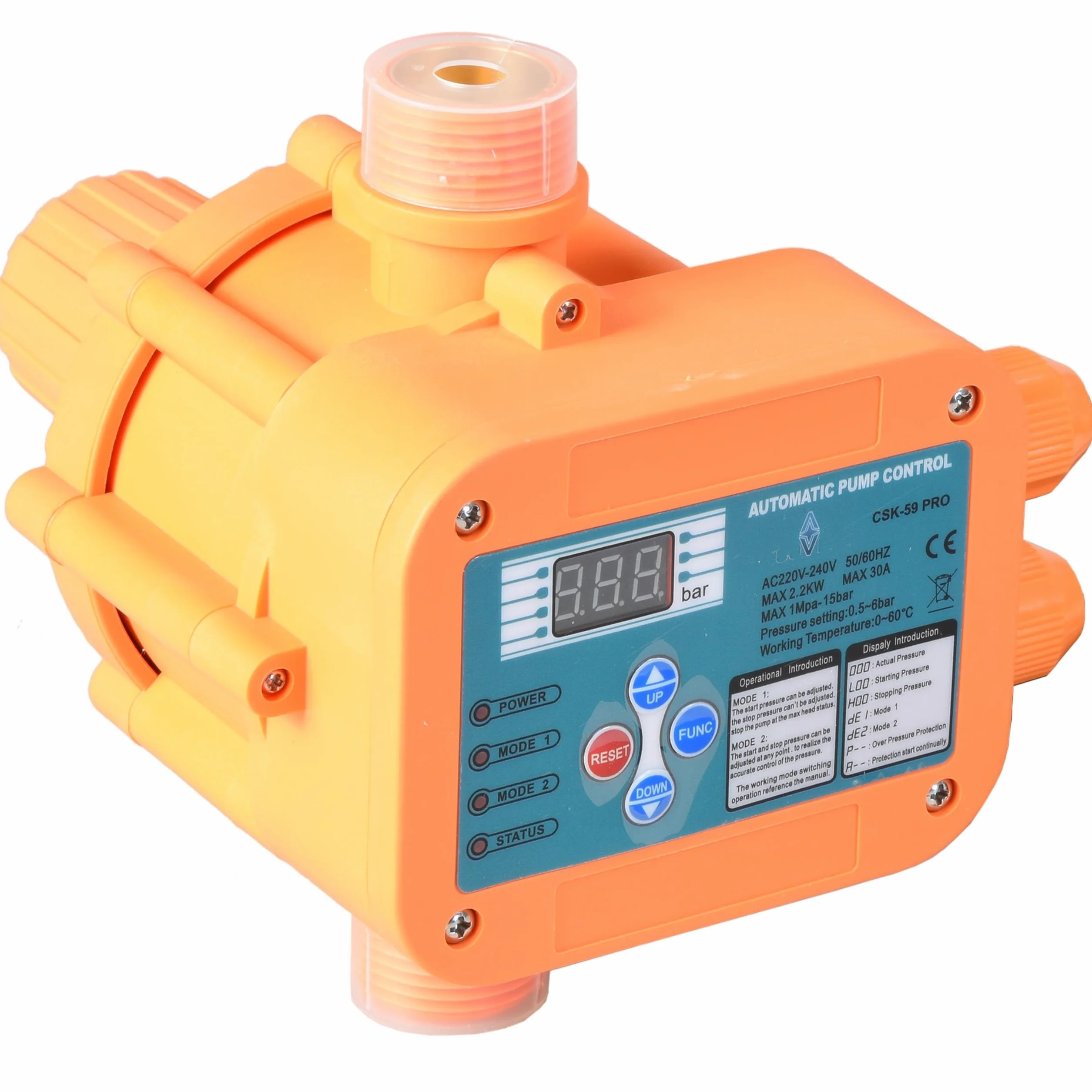 Sterownik do Pompy CSK 59 PRO Hydroforowej Głębinowej Wyłącznik Ciśnieniowy