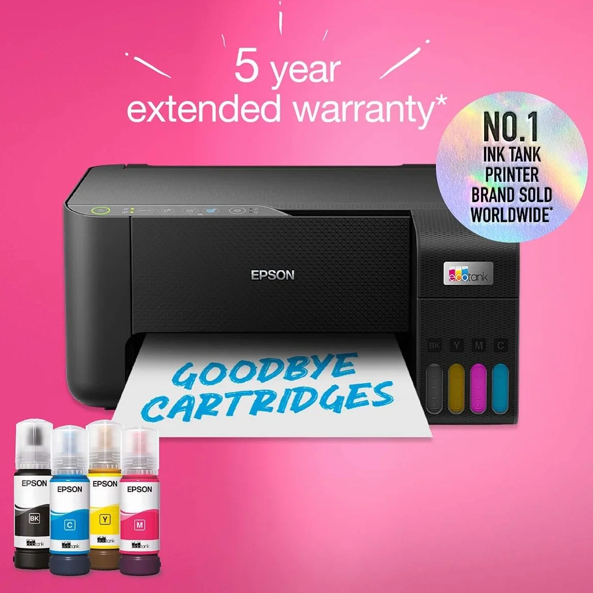 Epson EcoTank ET-2860 Atramentowa A4 5760 x 1440 DPI 33 str./min Wi-Fi (ET-2860)