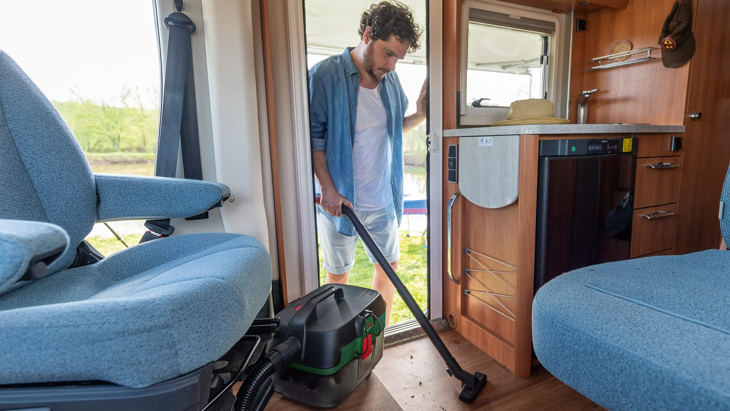 Bosch Accessories 4x worek włókninowy do odpylaczy (dedykowany modelom Bosch AdvancedVac 18V-8, osprzęt do odpylaczy)