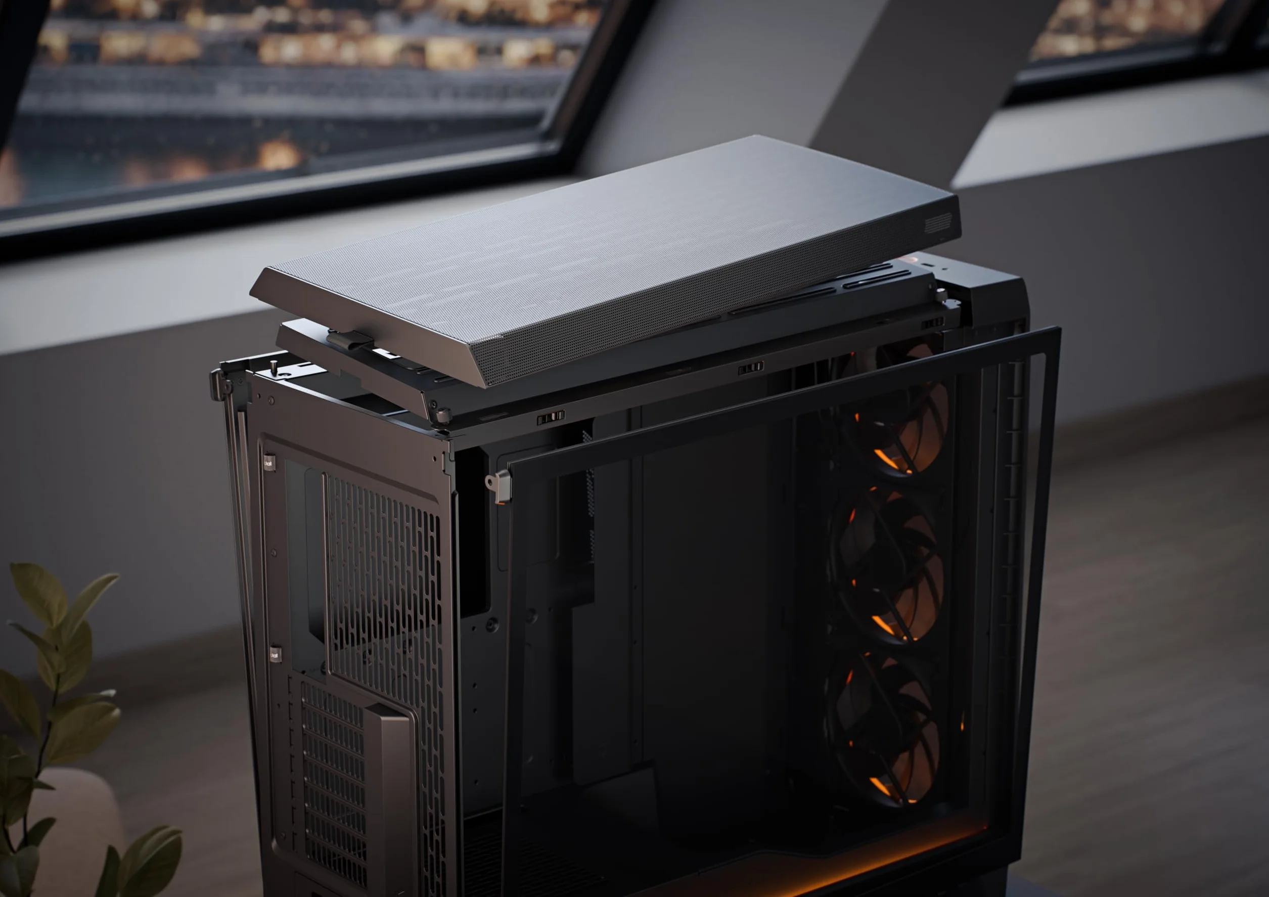 Fractal Design Meshify 3 XL Black RGB TG Light Tint obudowa komputera