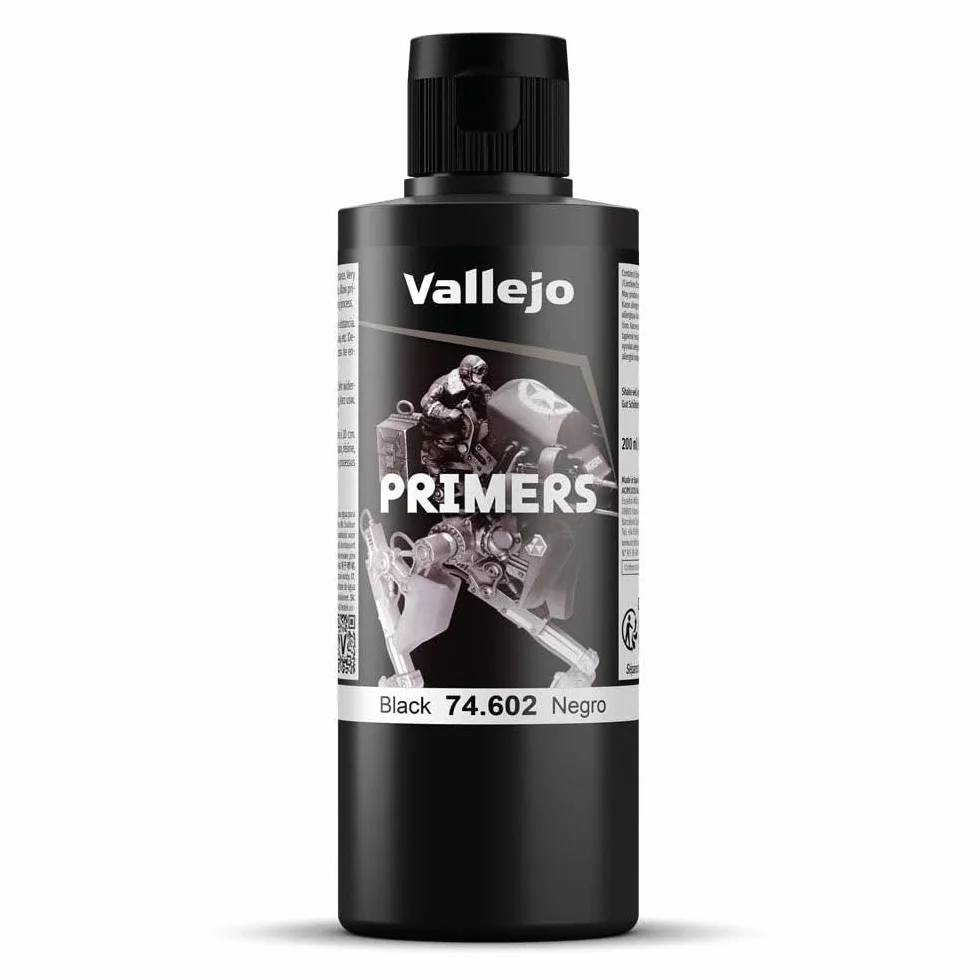 Vallejo Model Color 200 ml podkład poliuretanowy - czarny