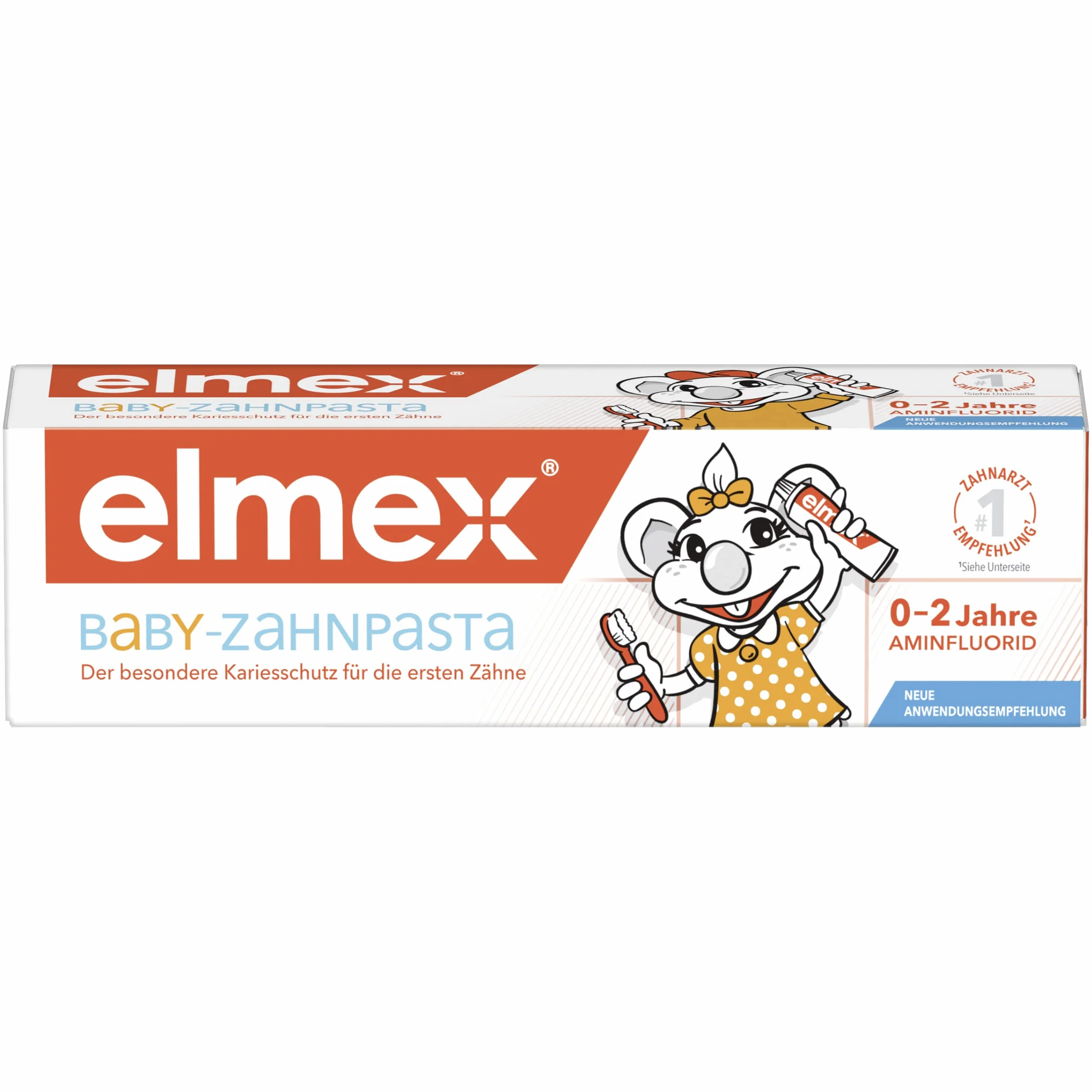 elmex Pasta do zębów dla niemowląt 0-2 lata, 50 ml