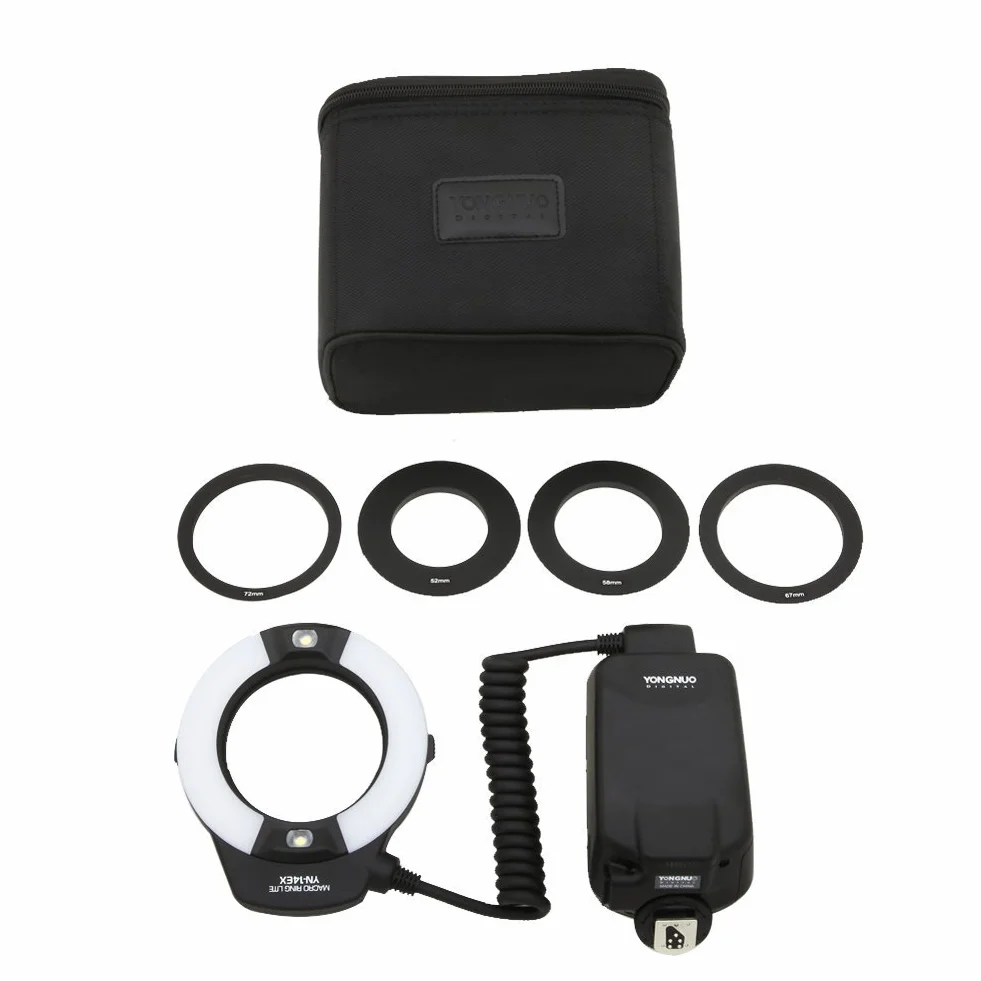 YONGNUO YN-14EX Macro Flash TTL LED pierścień lampa błyskowa do Canon
