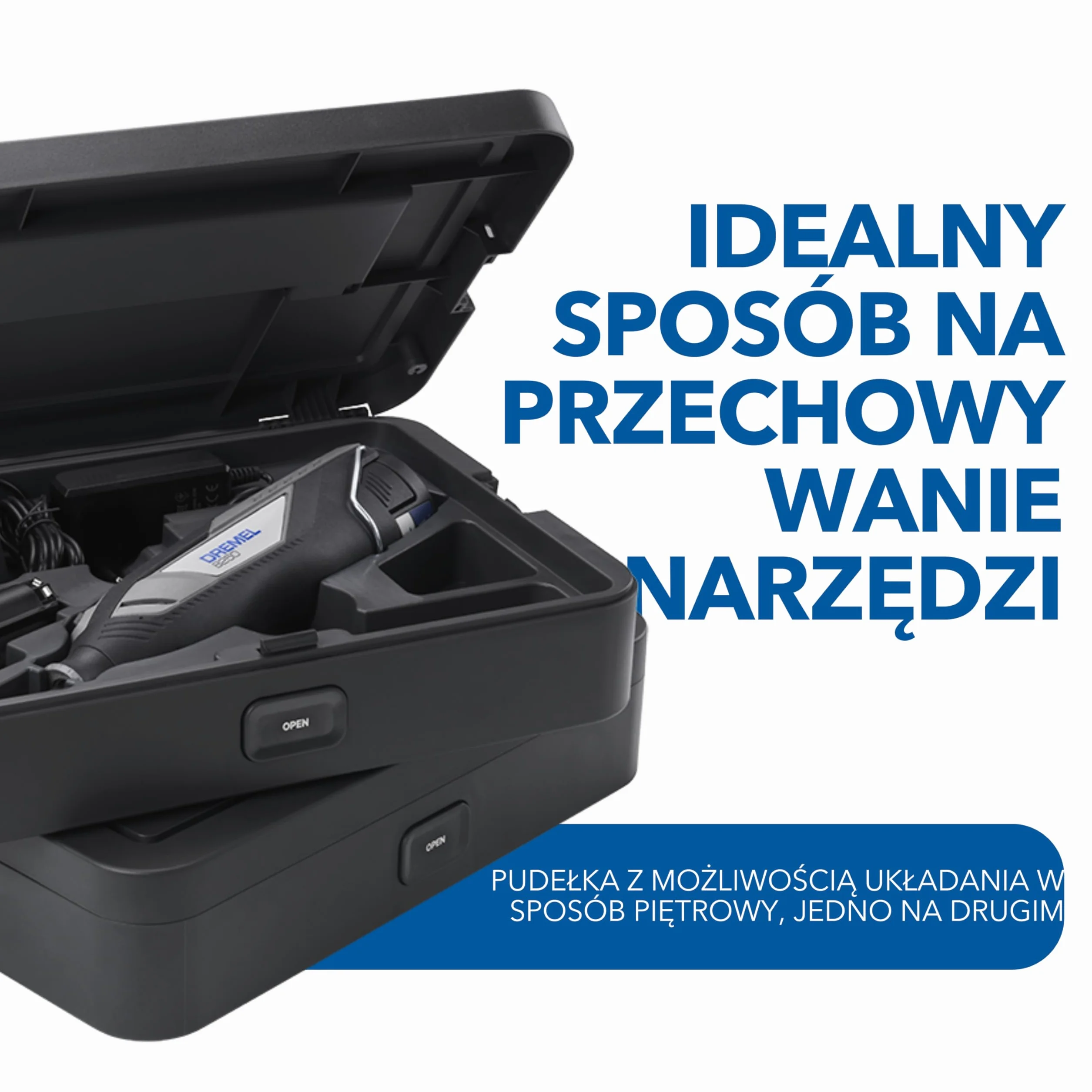 Dremel 8250 12V akumulatorowe narzędzie obrotowe 5000–30 000 obr./min Bezszczotkowe narzędzie wielofunkcyjne w zestawie z pudełkiem Dremel, 65 akcesoriami, 5 nasadkami