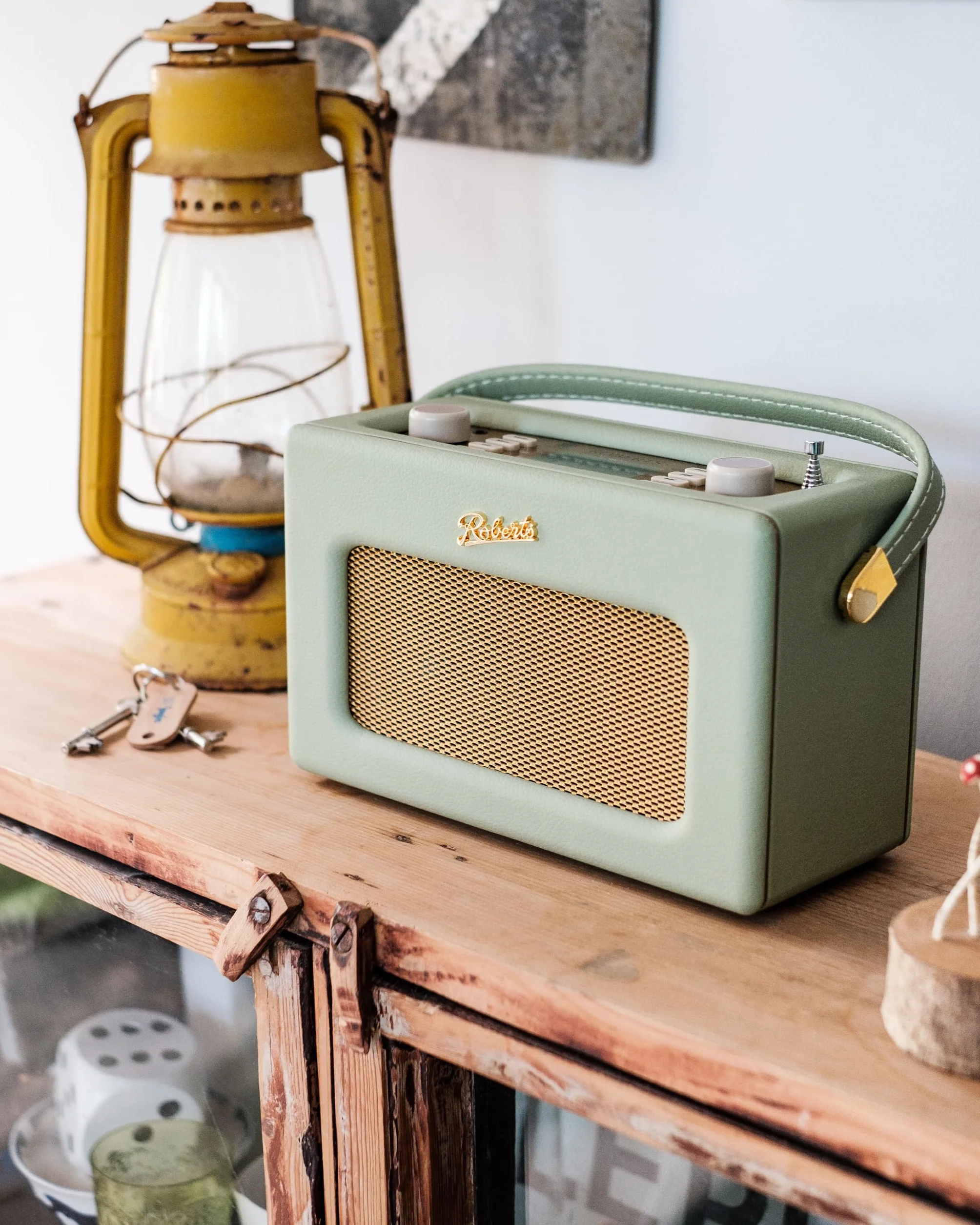 Roberts Radio Revival iStream 3L - Dab+/FM/Bluetooth/WiFi - Przenośne radio - Sky Blue