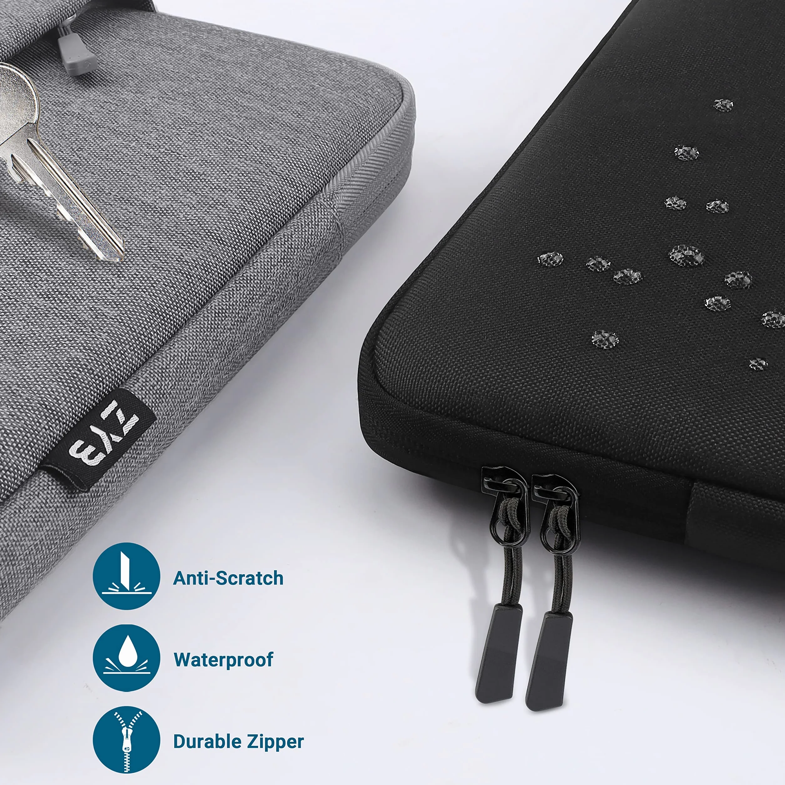 ZYB Pokrowiec na laptopa torba ochronna z kieszenią na akcesoria