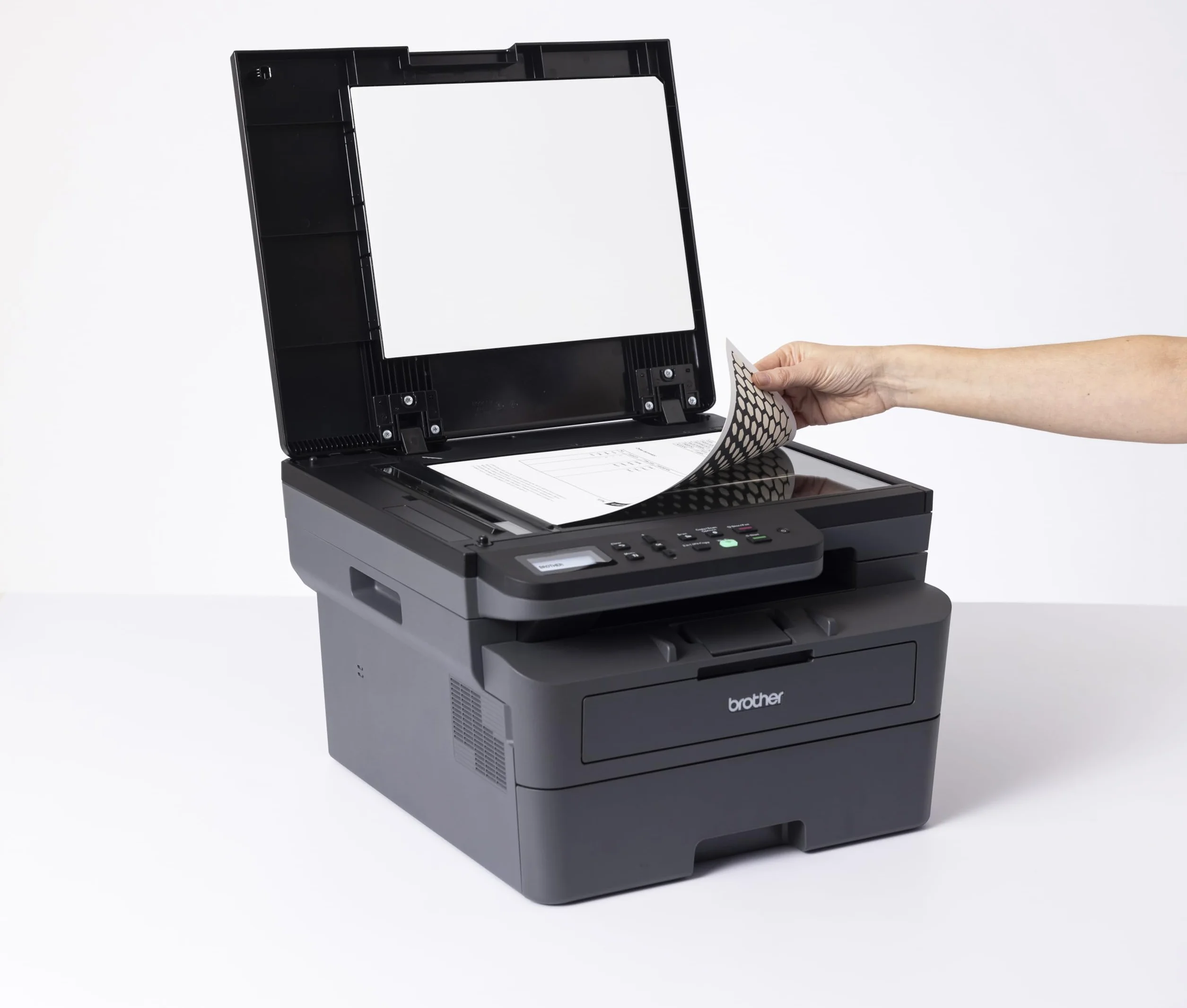 Brother DCP-L2627DWE - wielofunkcyjna drukarka 3 w 1 (drukowanie/skanowanie/kopiowanie) monochromatyczna - USB/WiFi - drukuje do 32 str./min - ECOPRO 6 miesięcy ZA DARMO