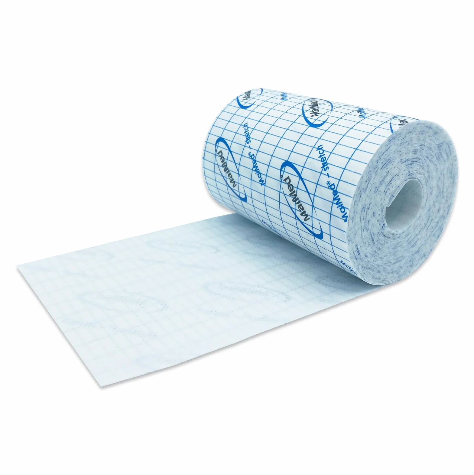 Plaster na ranę MaiMed stretch włóknina mocująca 15 cm x 10 m hipoalergiczna, biała, elastyczna włóknina mocująca 1 sztuka/pudełko
