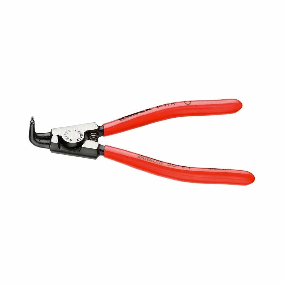 Szczypce do pierścieni zabezpieczających zewnętrzne wygięte 4621 A41 mm KNIPEX, 4621A41
