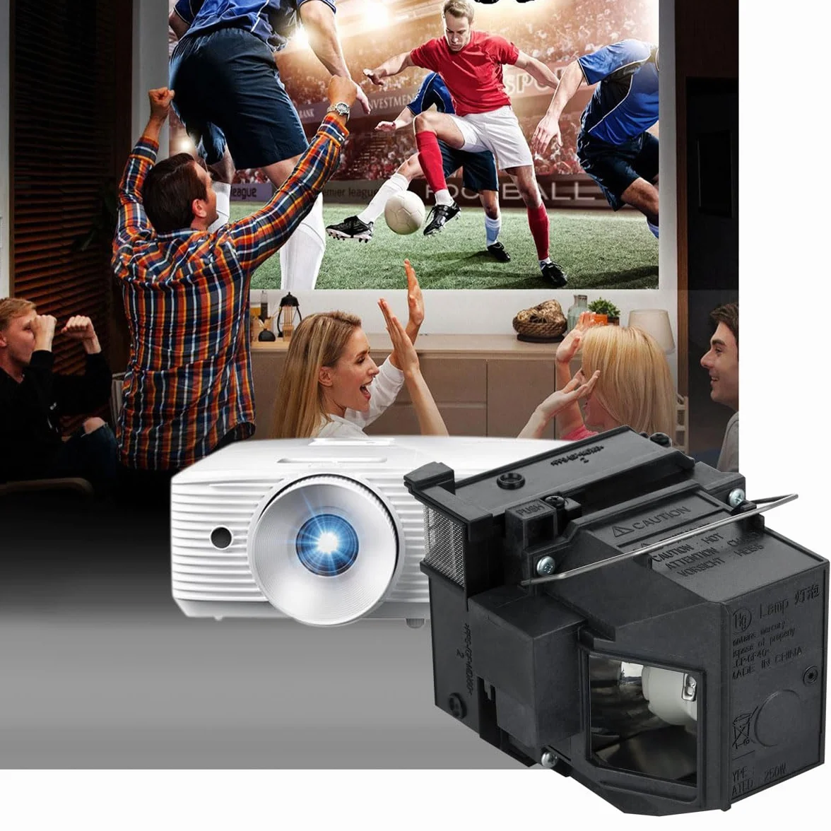 EPSON ELPLP91 V13H010L91 Żarówka projektora do EB-685Wi EB-685W EB-695Wi EB-680S EB-680 EB-685WS EB-685WT EB-695Wi