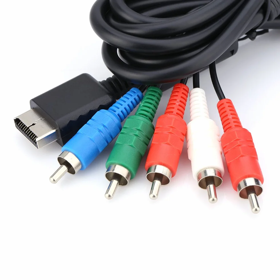 Kabel audio wideo 181 cm AV Multi Out to Component zamiennik do konsoli