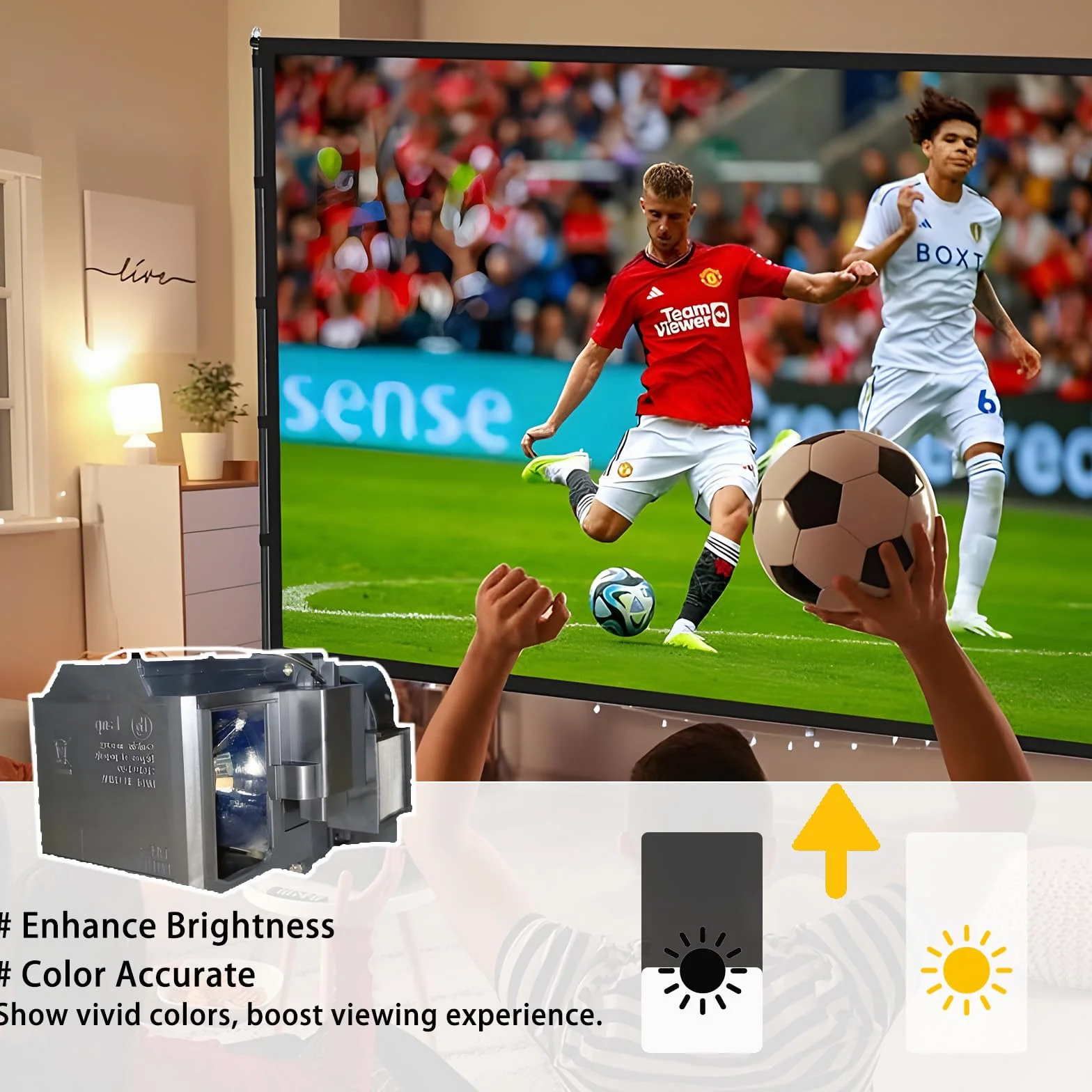EPSON ELPLP96/ELPLP97 oryginalna lampa do kina domowego 1060 2100 2150 660 760 760HD Powerlite 107 108 109W 119W