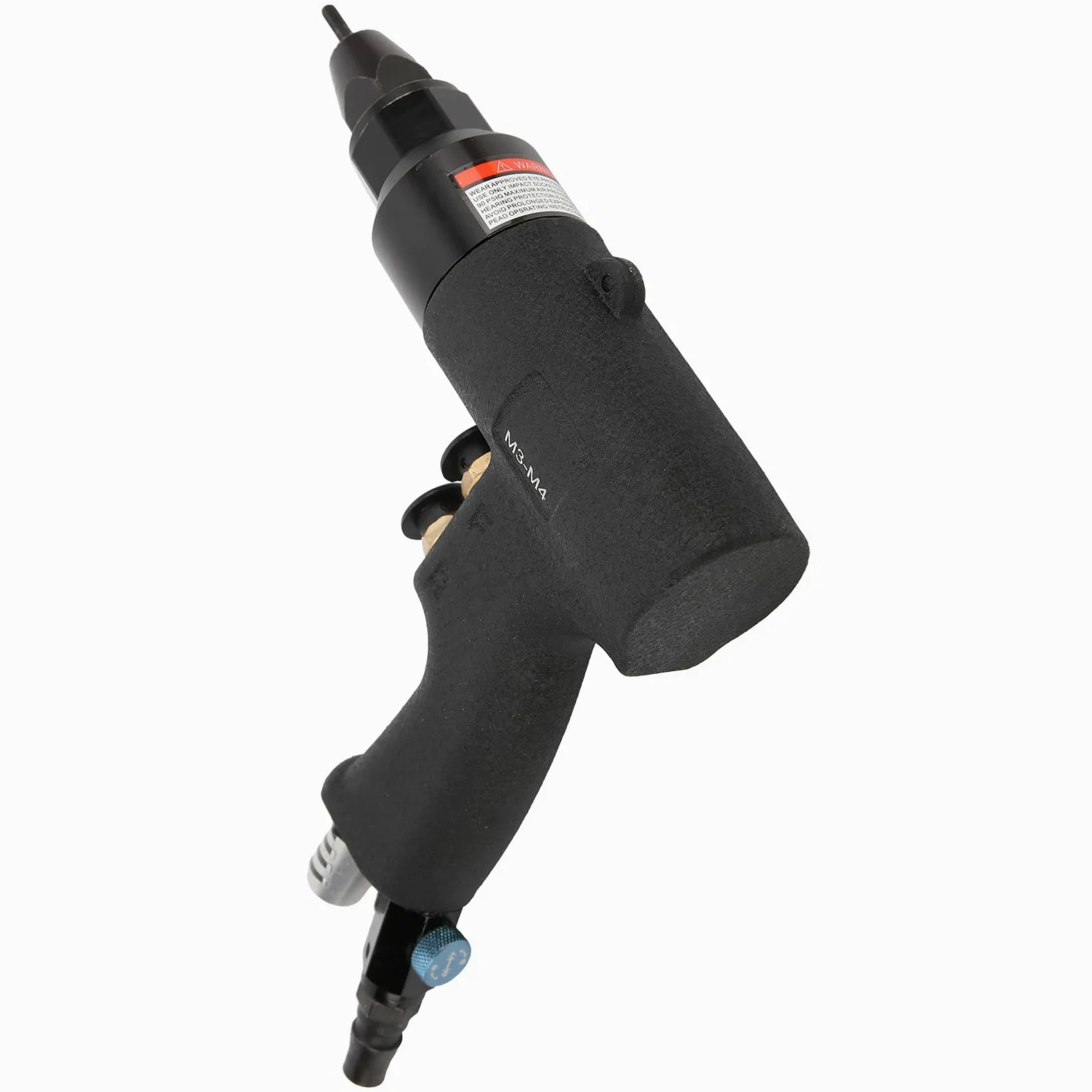 Aramox KOPO Pneumatyczna Nitownica Pneumatyczna ze Stali Stopowej Pneumatyczny Pistolet do Nitowania KP 737B M3 M4 1000 Obr./min 0,6 do 0,8 MPA Naprawy Zespołów Blaszanych i Użytku Warsztatowego