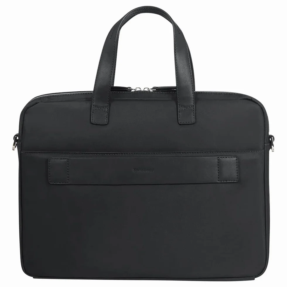 Samsonite Eco Wave - 15,6 -calowa torba laptopa z 1 kompachmentem, 39 cm, 10 L, czarny (czarny)
