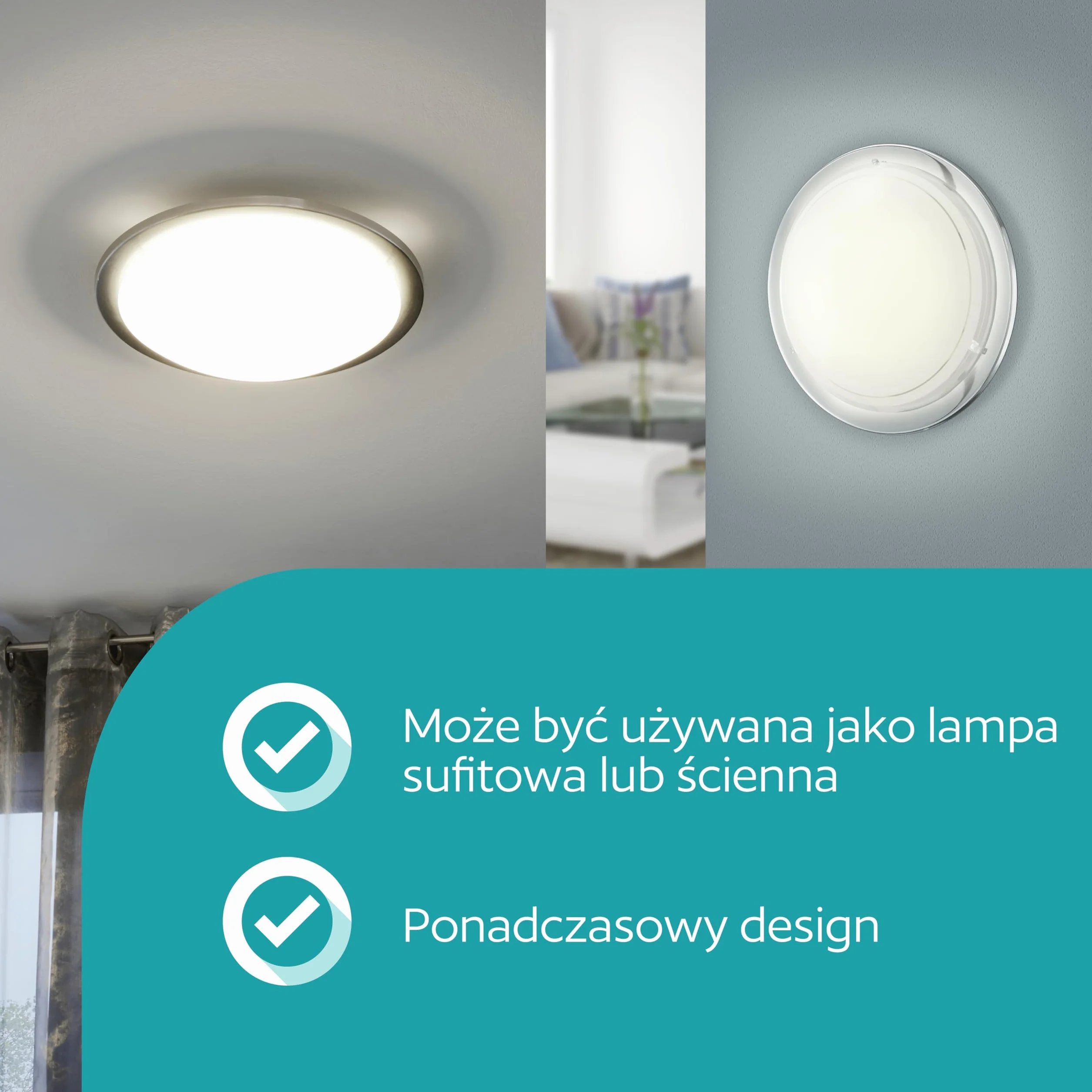 EGLO Lampa sufitowa Planet, 1 punktowa lampa sufitowa nowoczesna, lampa do salonu z metalu i szkła satynowanego, lampa kuchenna w kolorze matowo-niklowym, biała, lampa do korytarza, z oprawką E27