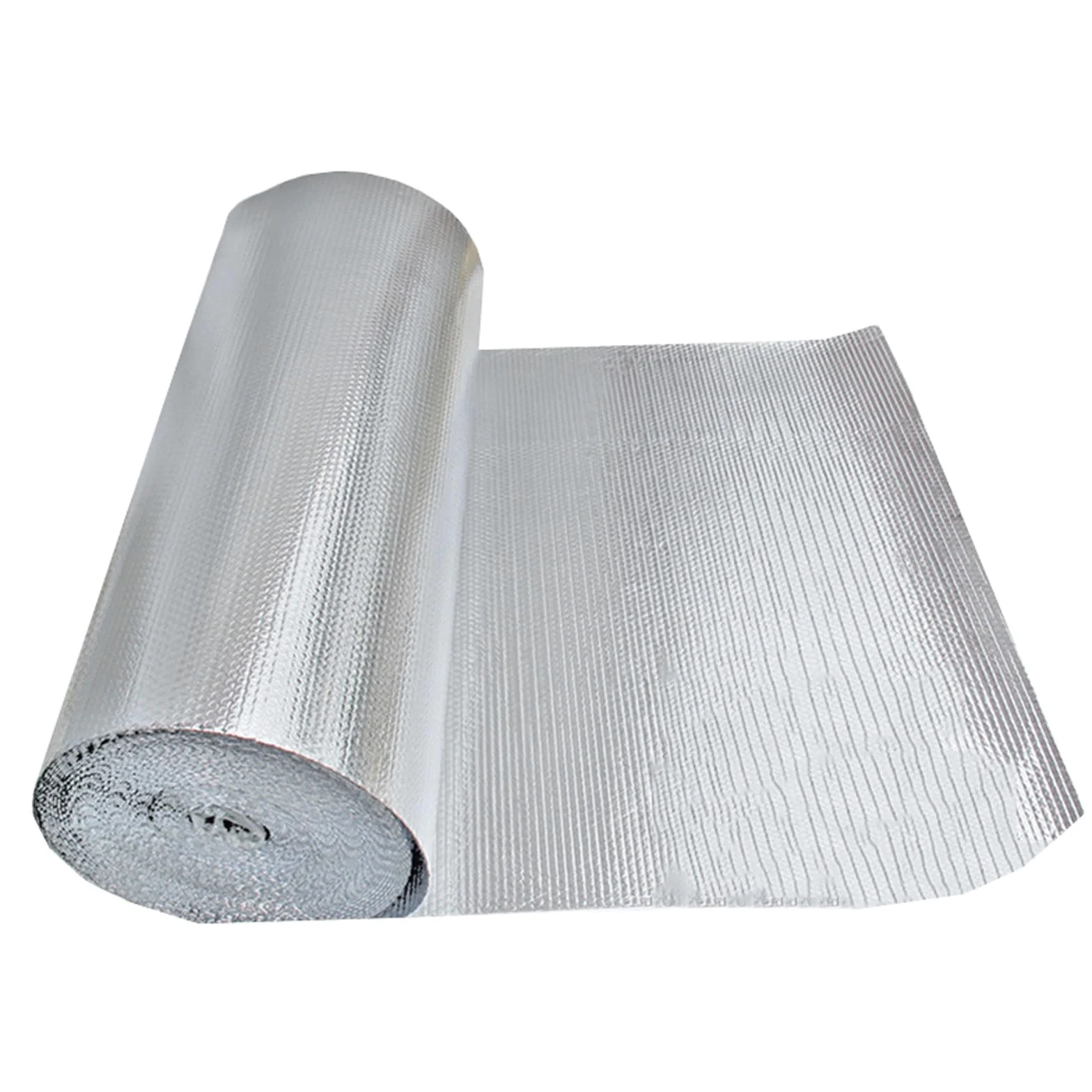 Taśma z folii aluminiowej, samoprzylepna rolka izo Samoprzylepna, odblaskowa, aluminiowana folia bąbelkowa, rolka izolacyjna, rozmiar 1 x (7-10) m(1x10m)