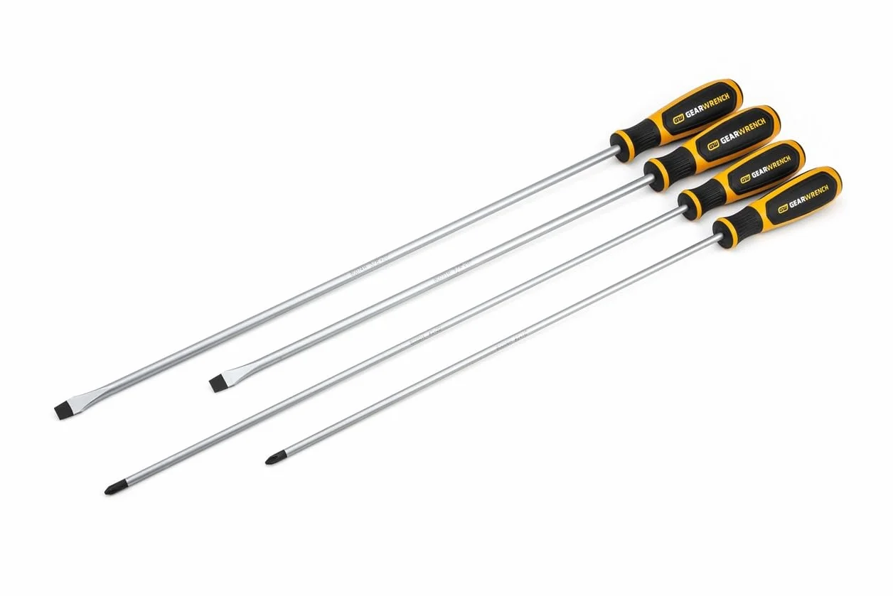 GEARWRENCH 80069H Zestaw śrubokrętów, 4 szt. szczelinowy/krzyżakowy