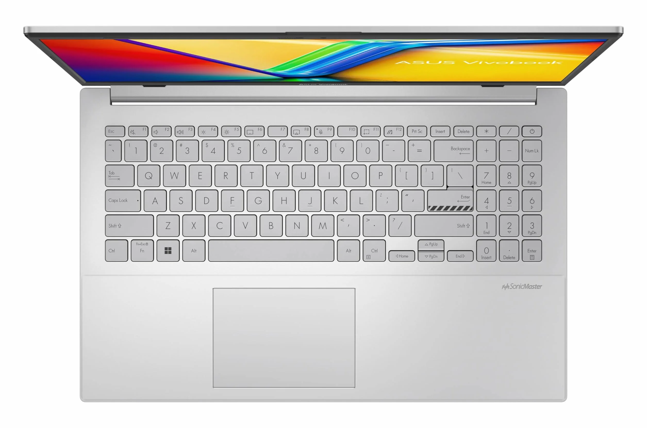 ASUS Vivobook Go 15 OLED E1504FA-BQ2451W laptop o przekątnej 39,6 cm (15,6"), Full HD, AMD Ryzen 5 7520U, 16 GB RAM, 512 GB SSD, Radeon 610M, Windows 11 Home, zimna srebro, hiszpańska klawiatura