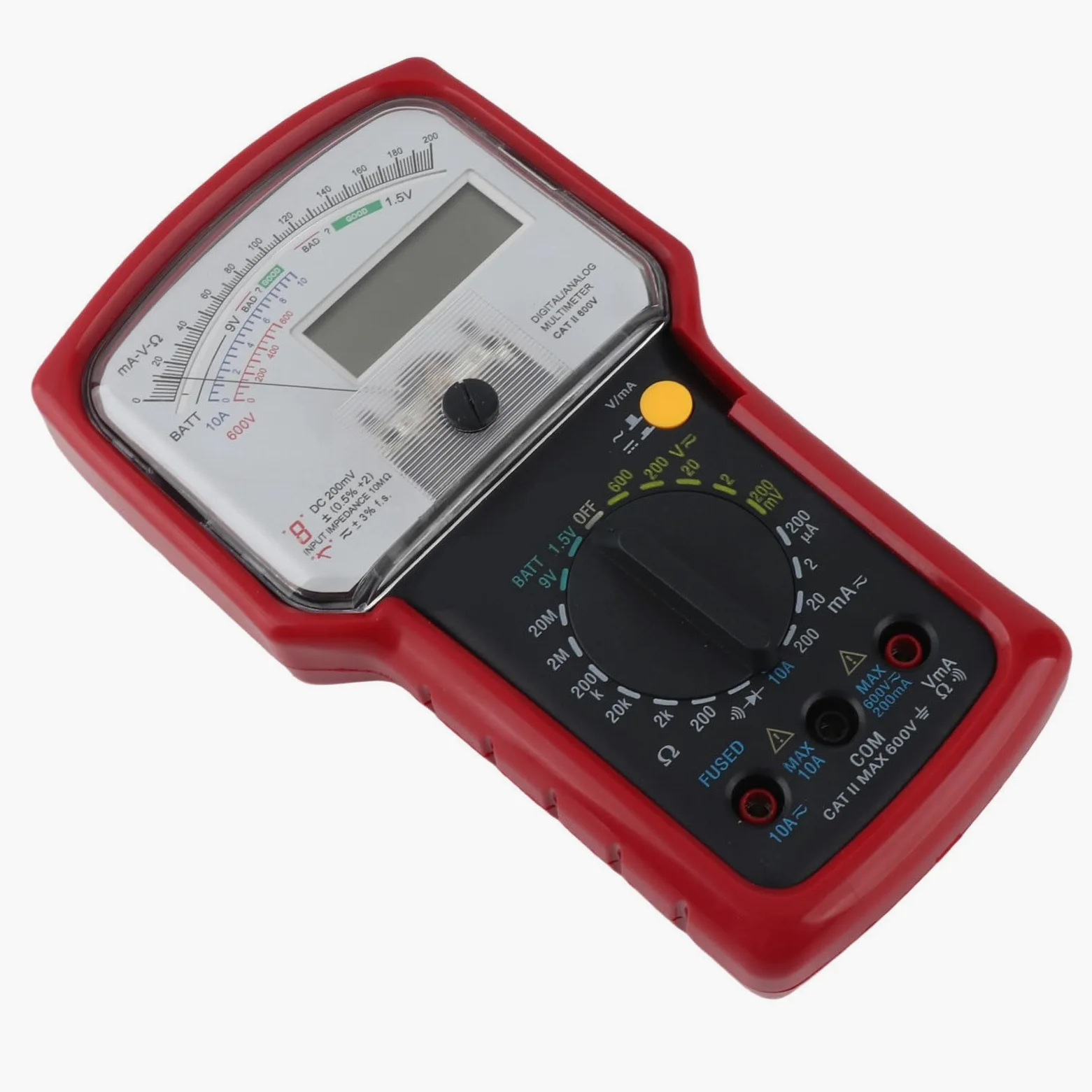 KT7030 analogowy multimetr cyfrowy wysoka czułość wysoka dokładność podwójny wyświetlacz wielofunkcyjny tester elektryczny dla profesjonalnych inżynierów elektryków