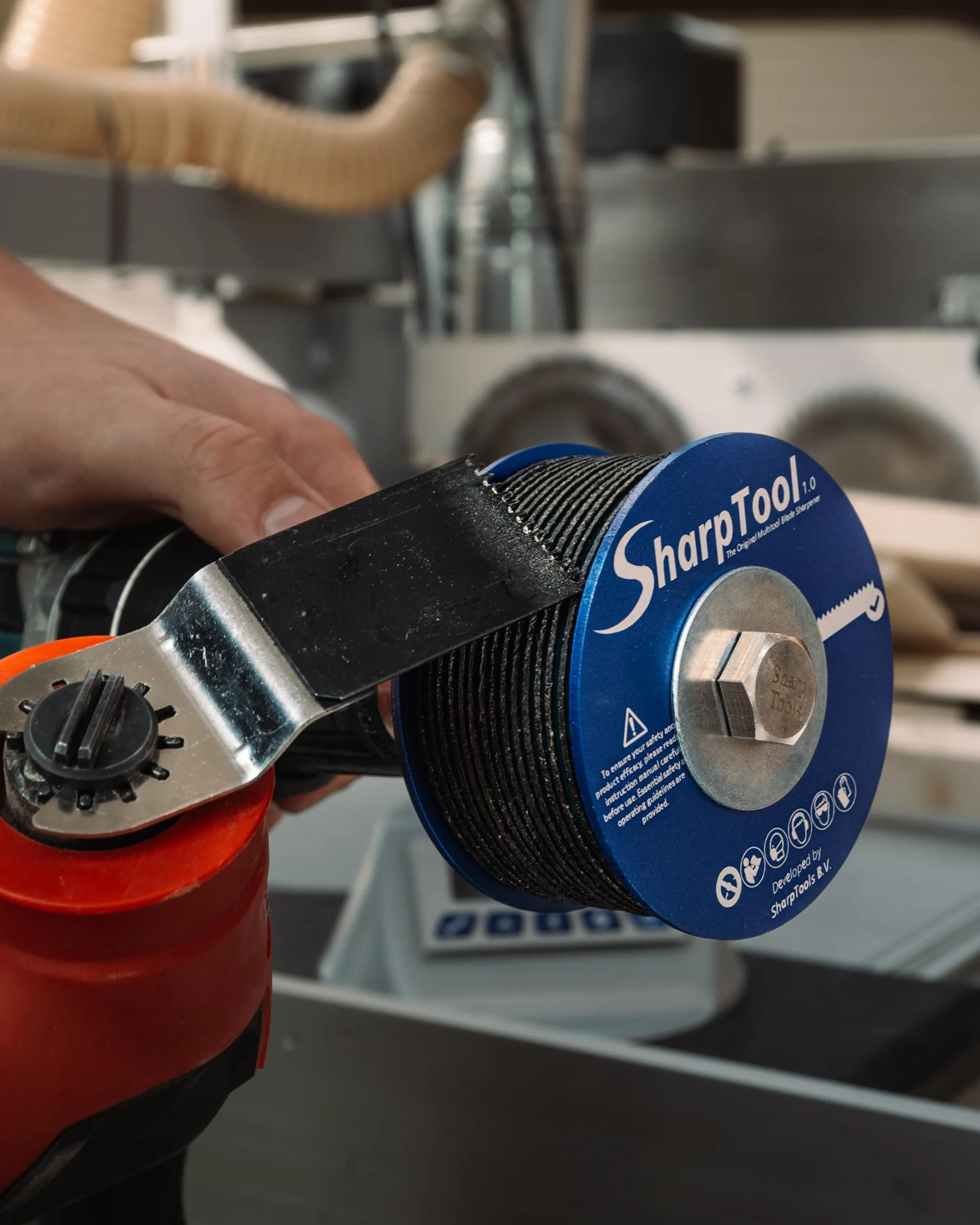 SharpTools 1.0 Multitool Brzeszczoty Ostrzał - Akcesoria do narzędzi wielofunkcyjnych do naostrzania brzeszczotów do szlifowania podwodnego, akcesoria do narzędzi oscylacyjnych - Ostrzałka