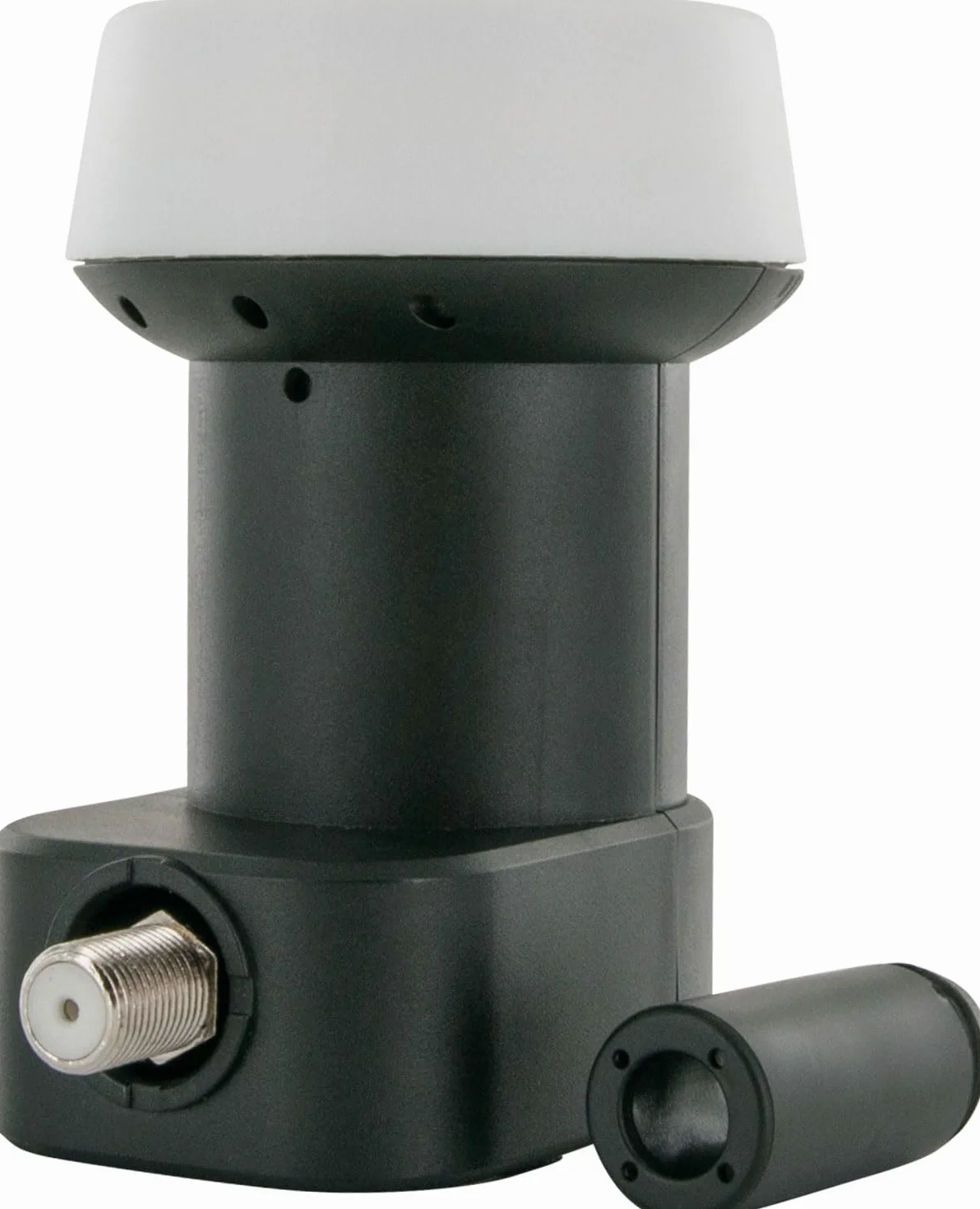 SCHWAIGER zestaw cyfrowa antena satelitarny, pojedynczy LNB, 10 m kabel, trójnożny statyw, antena stal 40 cm